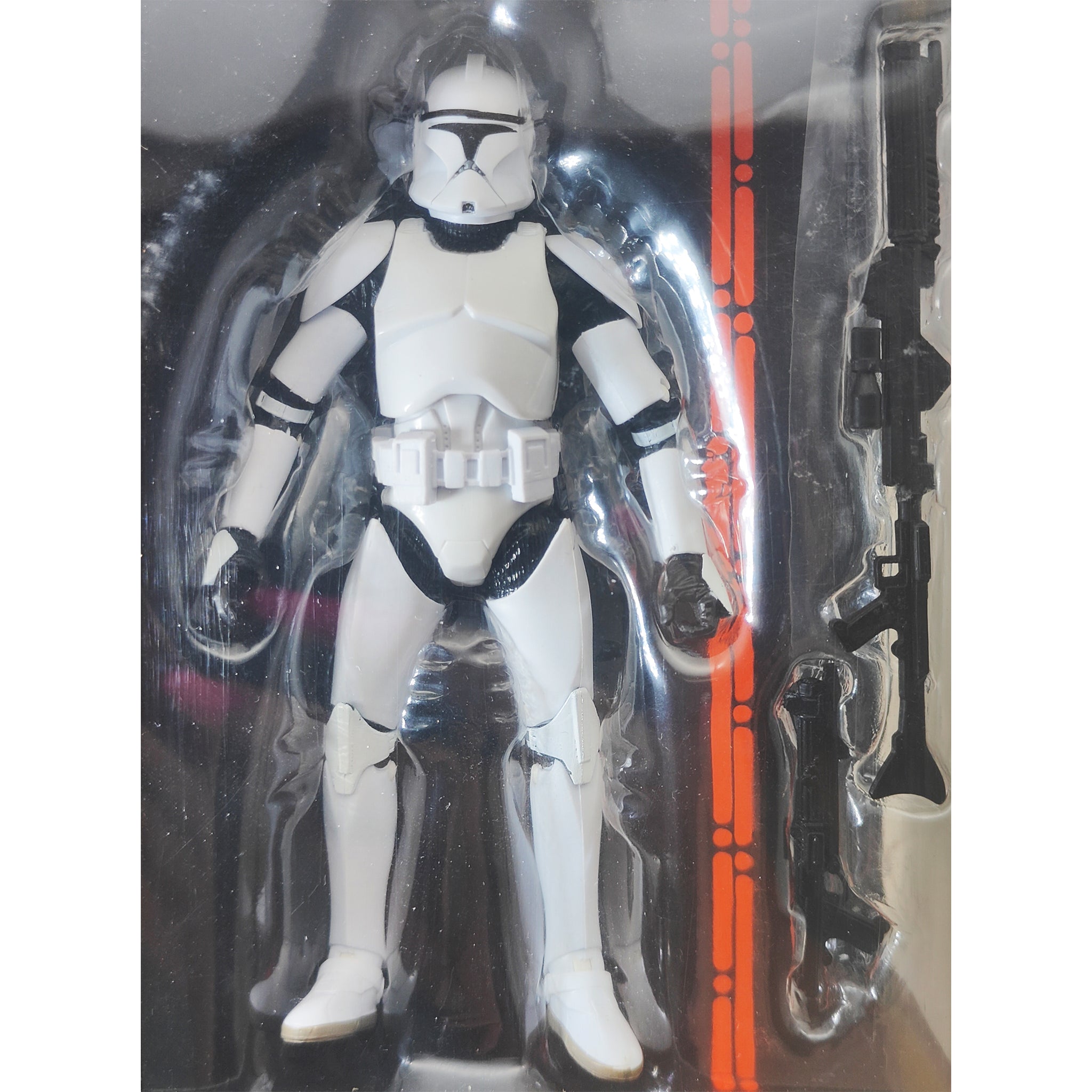 Star Wars Black Series Clone Trooper #14 Orange Wave Hasbro Action Figure 2013 15cm – Star Wars, Hasbro, 15 cm, 2013, pre-owned collector piece, Uncanny Collectibles Dublin Ireland