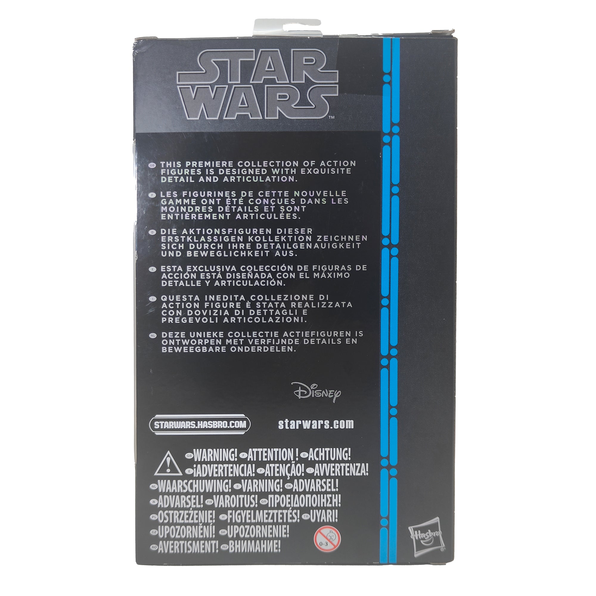 Star Wars Black Series Clone Trooper Sergeant #7  Blue Wave Hasbro Action Figure 2014 15cm