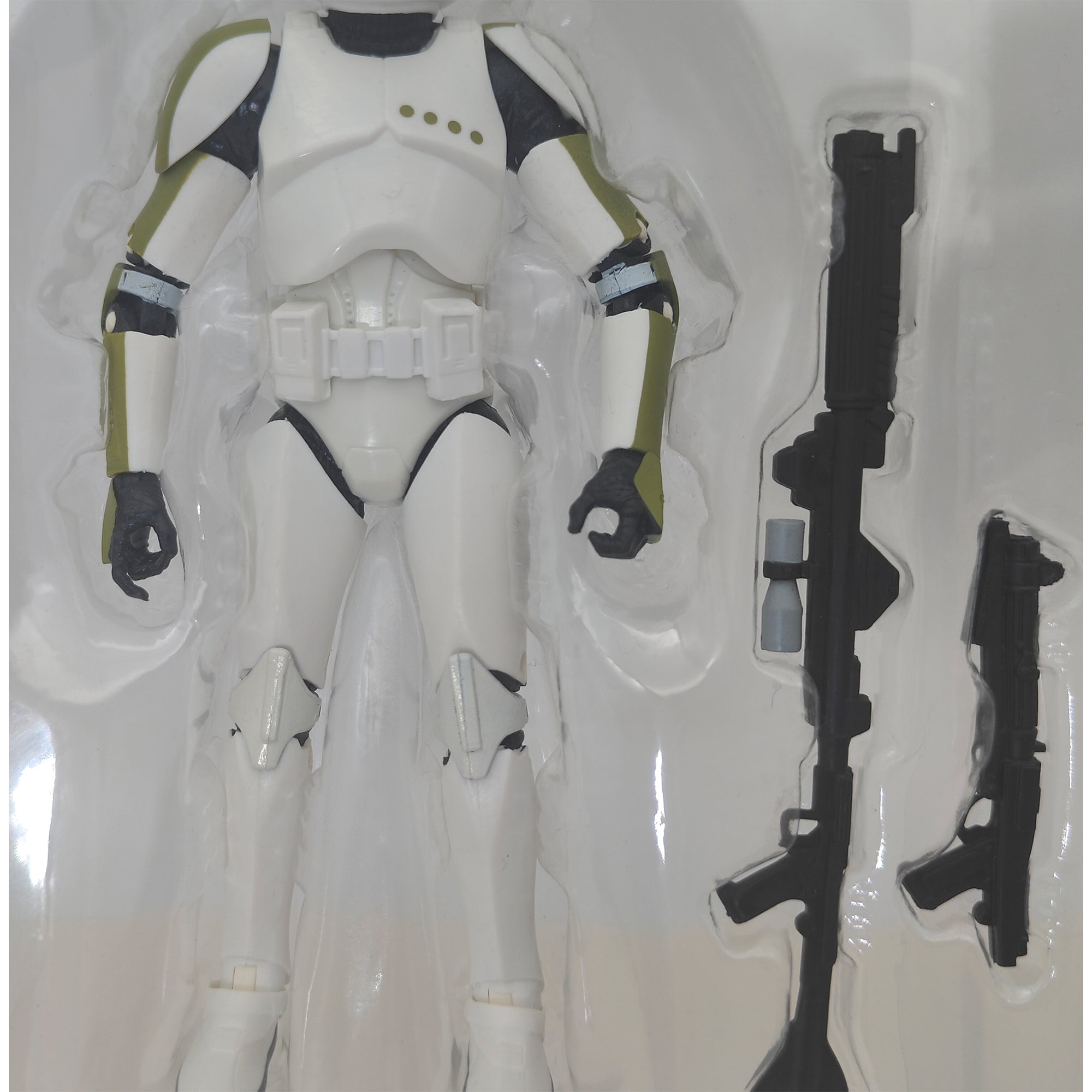 Star Wars Black Series Clone Trooper Sergeant #7  Blue Wave Hasbro Action Figure 2014 15cm