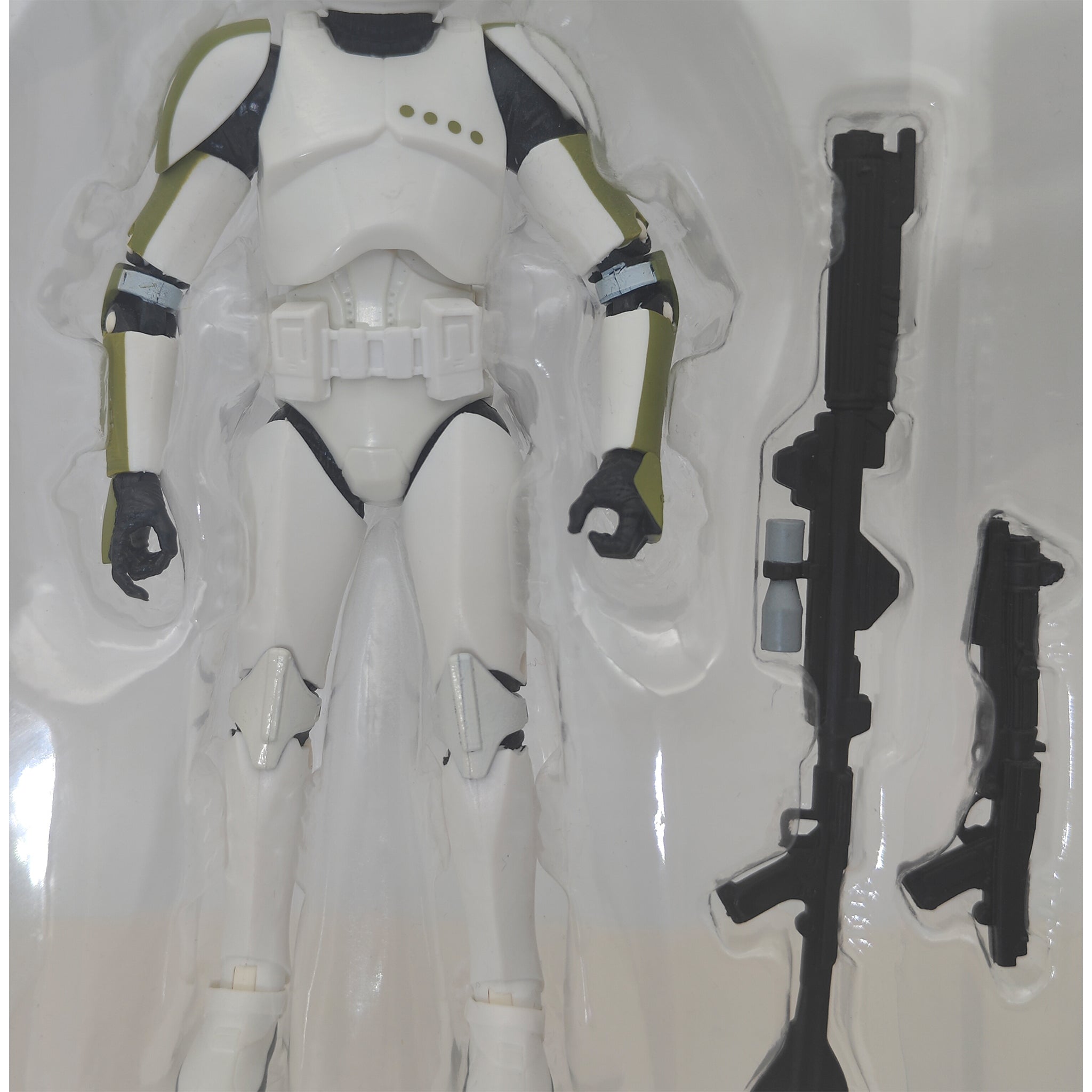 Star Wars Black Series Clone Trooper Sergeant #7  Blue Wave Hasbro Action Figure 2014 15cm – Star Wars, Hasbro, 15 cm, 2014, pre-owned collector piece, Uncanny Collectibles Dublin Ireland