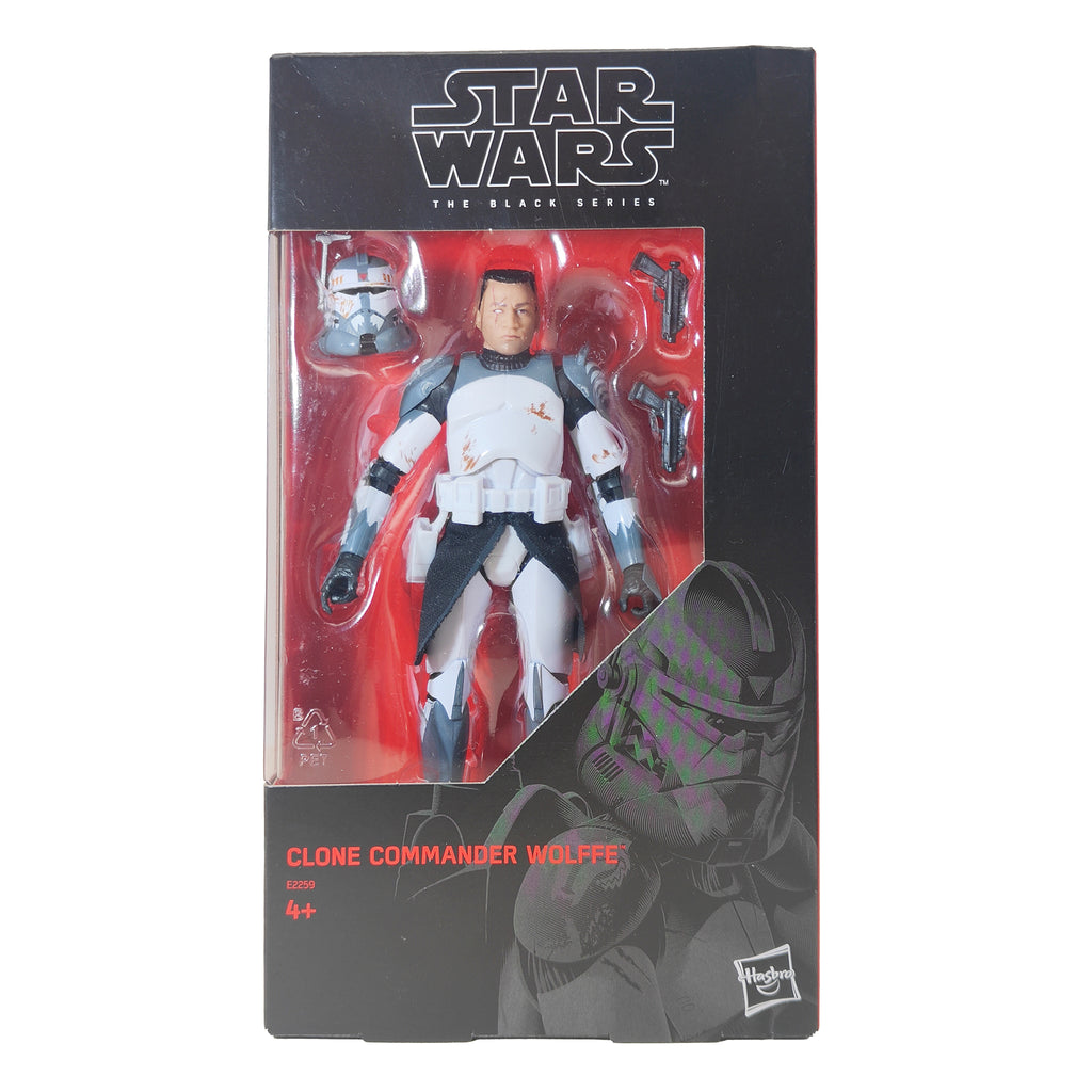 Star Wars Clone Commander Wolffe The Clone Wars Black Series Action Figure 2018