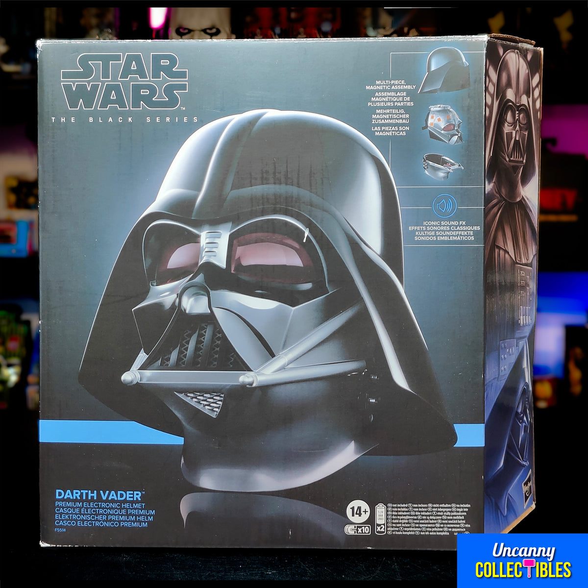 Star Wars Black Series Darth Vader Premium Electronic Helmet Hasbro 2022