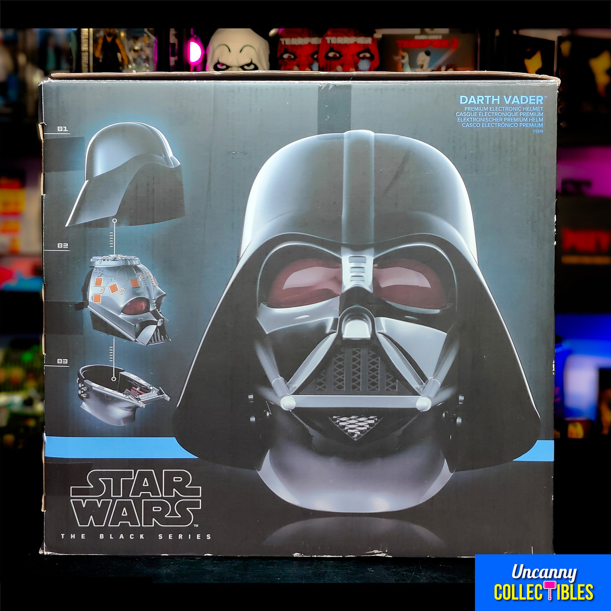 Star Wars Black Series Darth Vader Premium Electronic Helmet Hasbro 2022