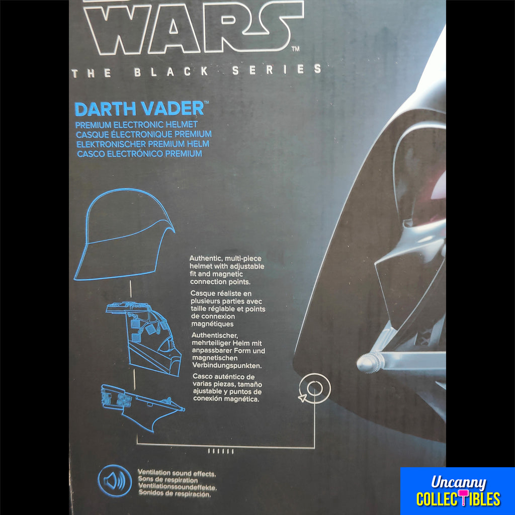 Star Wars Black Series Darth Vader Premium Electronic Helmet Hasbro 2022