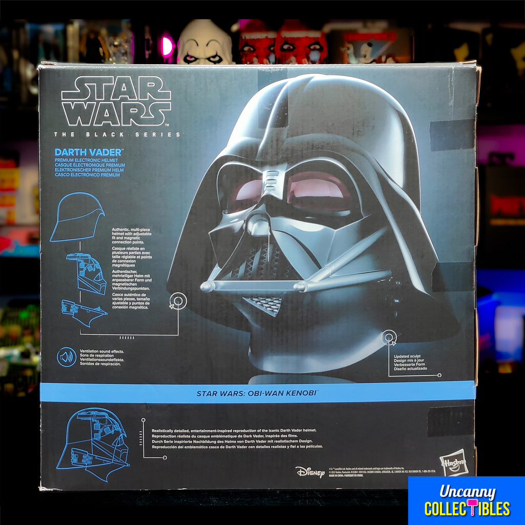 Star Wars Black Series Darth Vader Premium Electronic Helmet Hasbro 2022