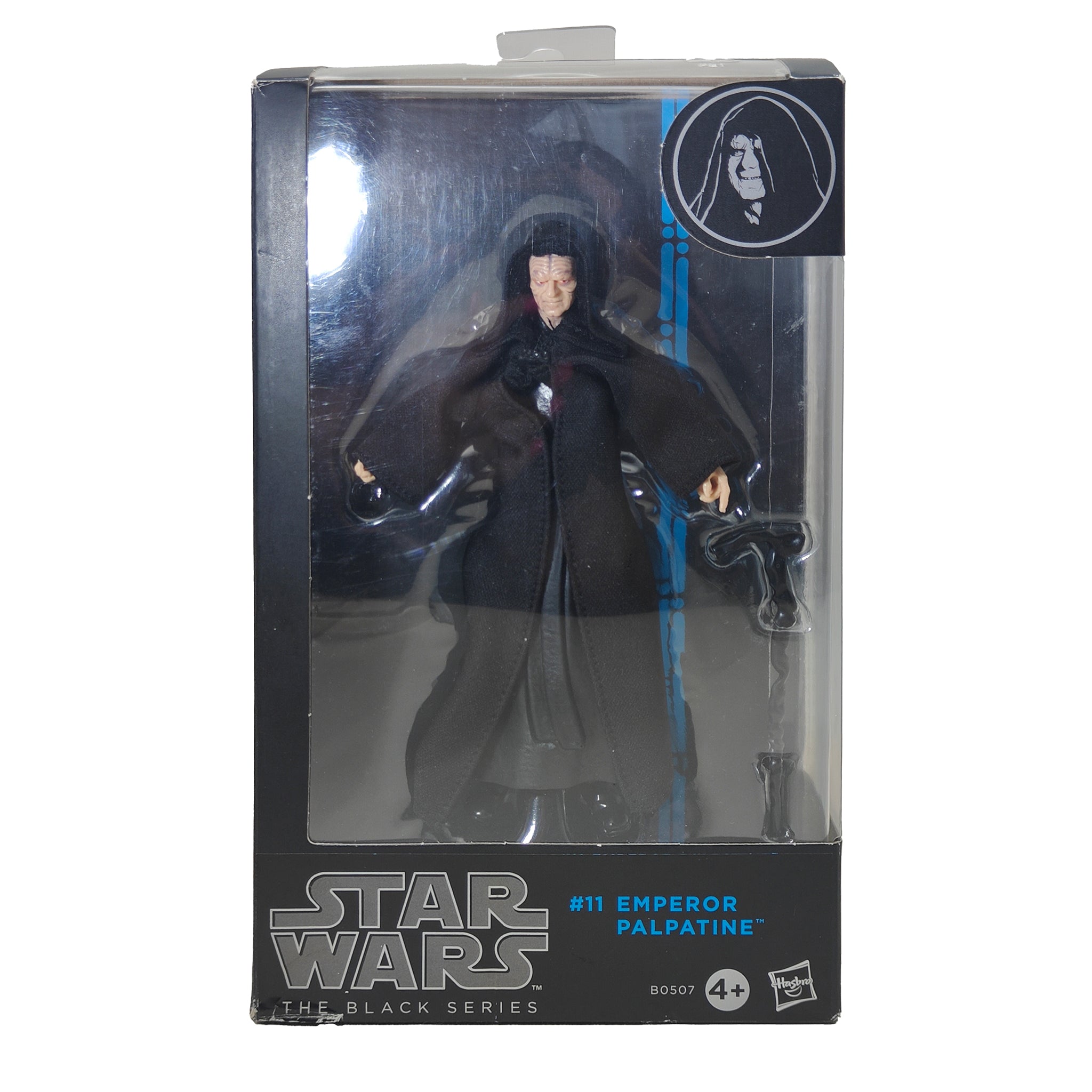 Star Wars Black Series Emperor Palpatine #11  Blue Wave Hasbro Action Figure 2015 15cm – Star Wars, Hasbro, 15 cm, 2015, pre-owned collector piece, Uncanny Collectibles Dublin Ireland