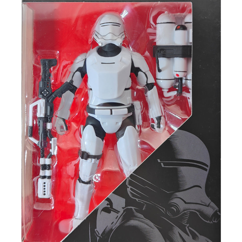 Star Wars Black Series First Order Flametrooper Hasbro Action Figure 2016 15cm – Star Wars, Hasbro, 15 cm, 2016, pre-owned collector piece, Uncanny Collectibles Dublin Ireland