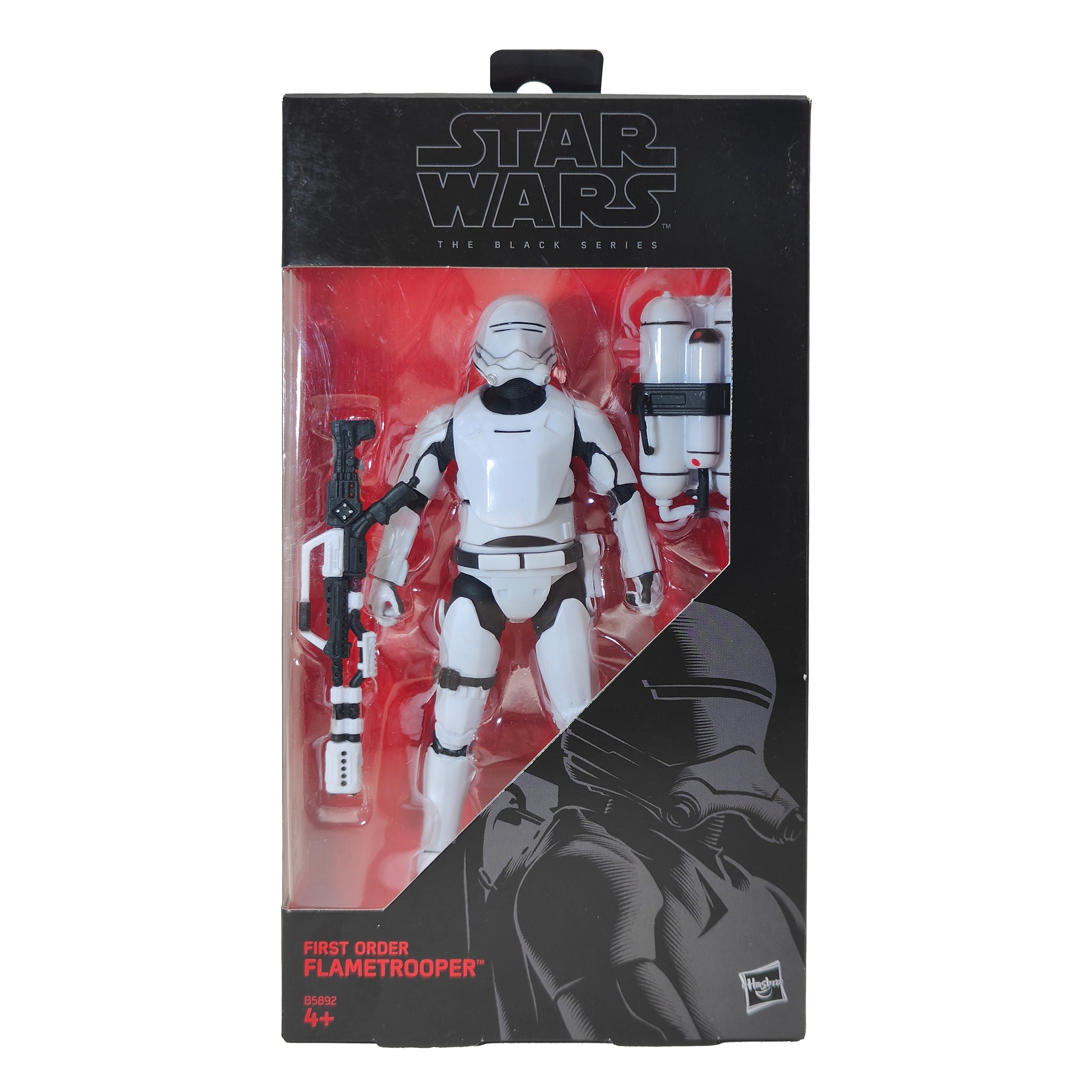 Star Wars Black Series First Order Flametrooper Hasbro Action Figure 2016 15cm – Star Wars, Hasbro, 15 cm, 2016, pre-owned collector piece, Uncanny Collectibles Dublin Ireland