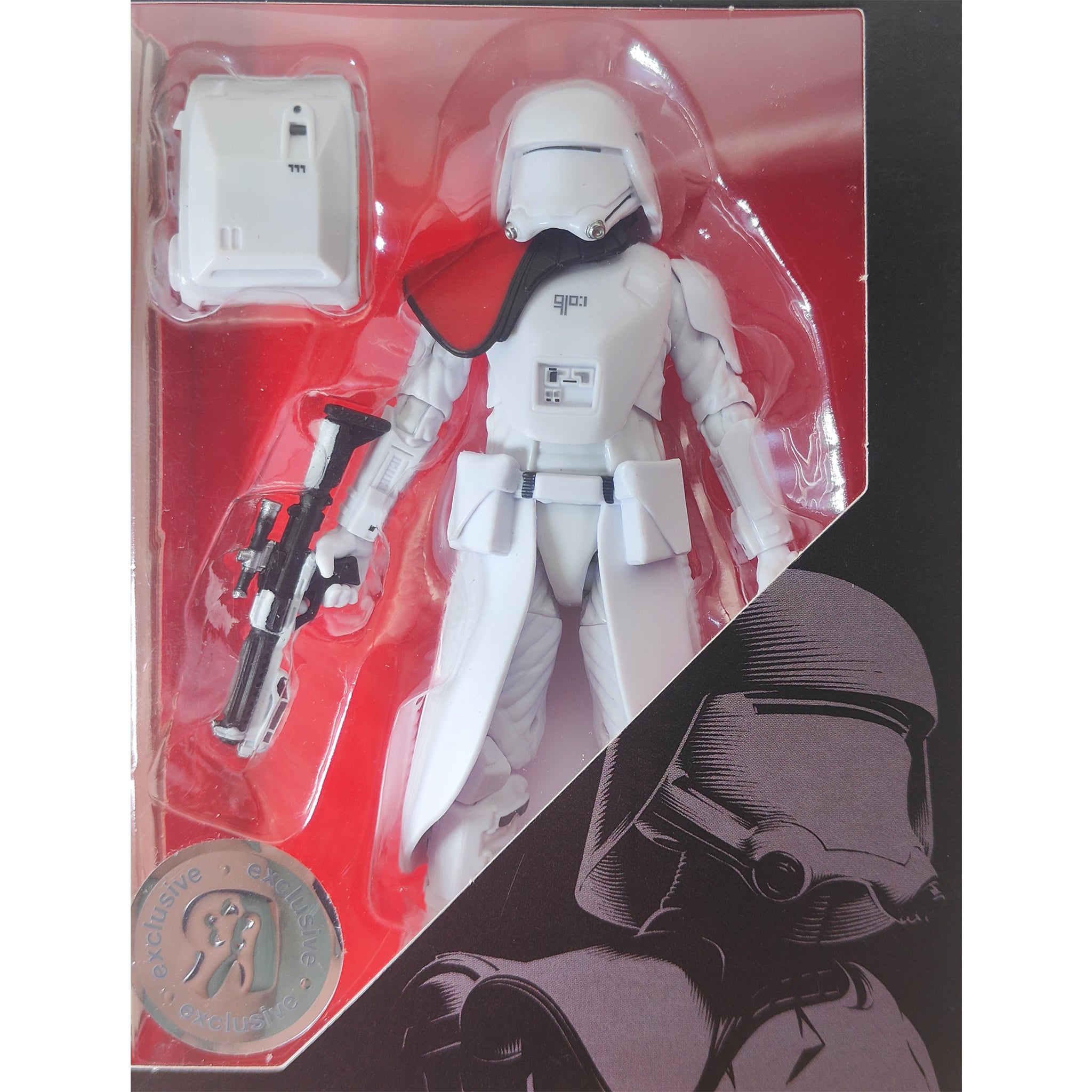 Star Wars Black Series First Order Snow Officer Exclusive Hasbro Action Figure 2015 15cm – Star Wars, Hasbro, 15 cm, 2015, pre-owned collector piece, Uncanny Collectibles Dublin Ireland
