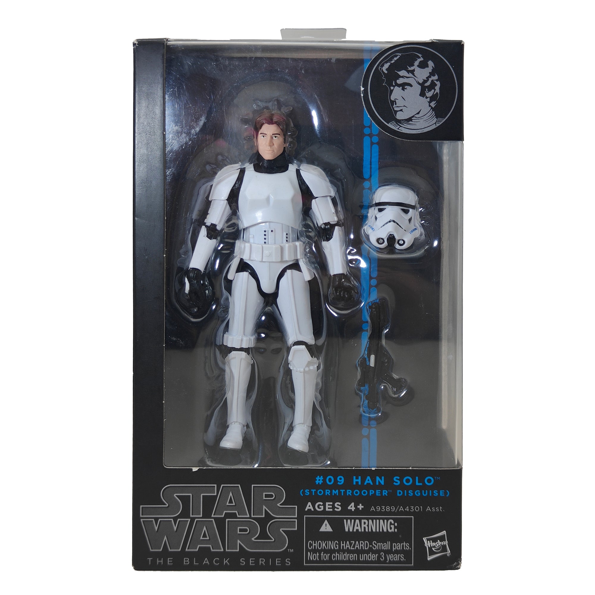 Star Wars Black Series Han Solo Stormtrooper Disguise #9  Blue Wave Hasbro Action Figure 2014 15cm