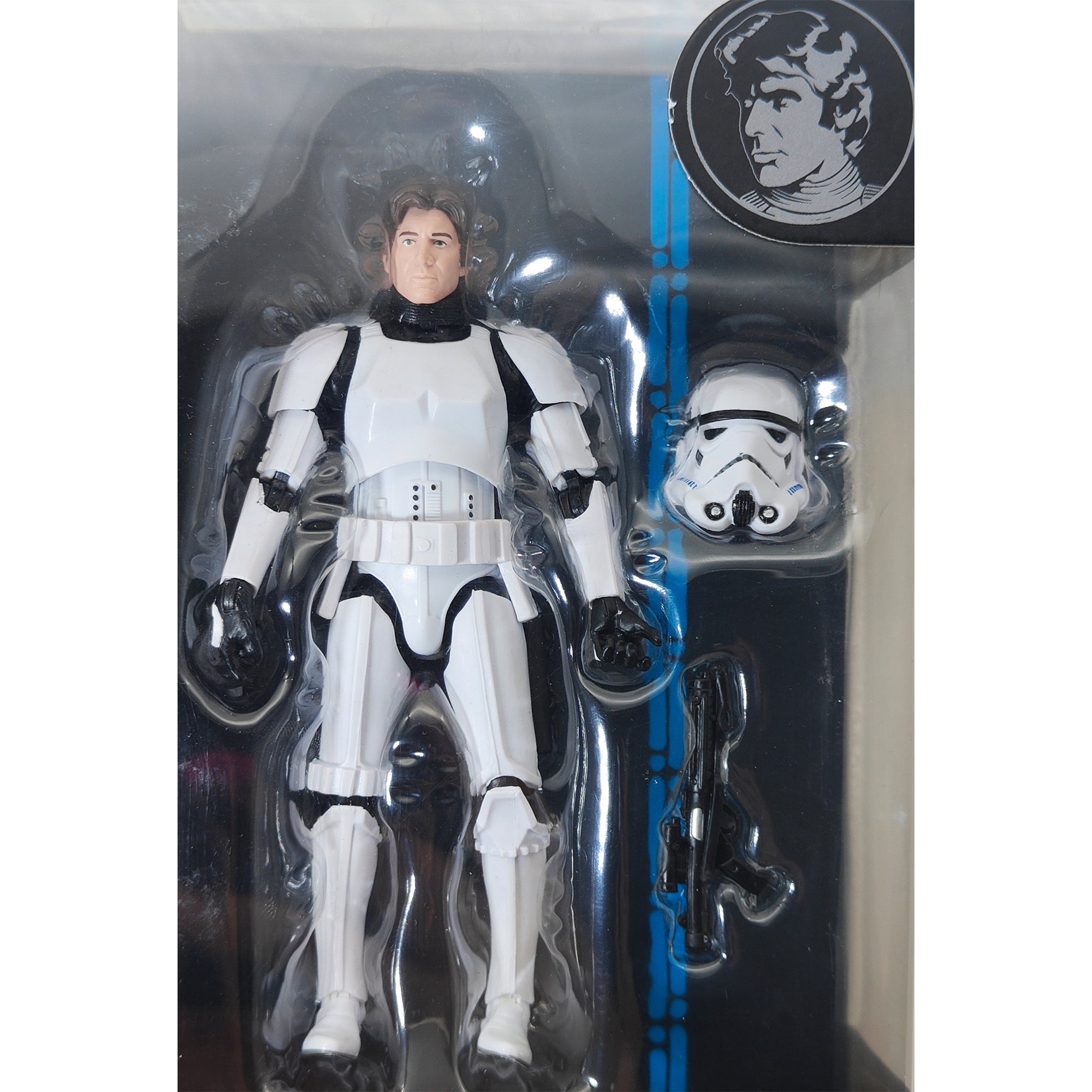 Star Wars Black Series Han Solo Stormtrooper Disguise #9  Blue Wave Hasbro Action Figure 2014 15cm
