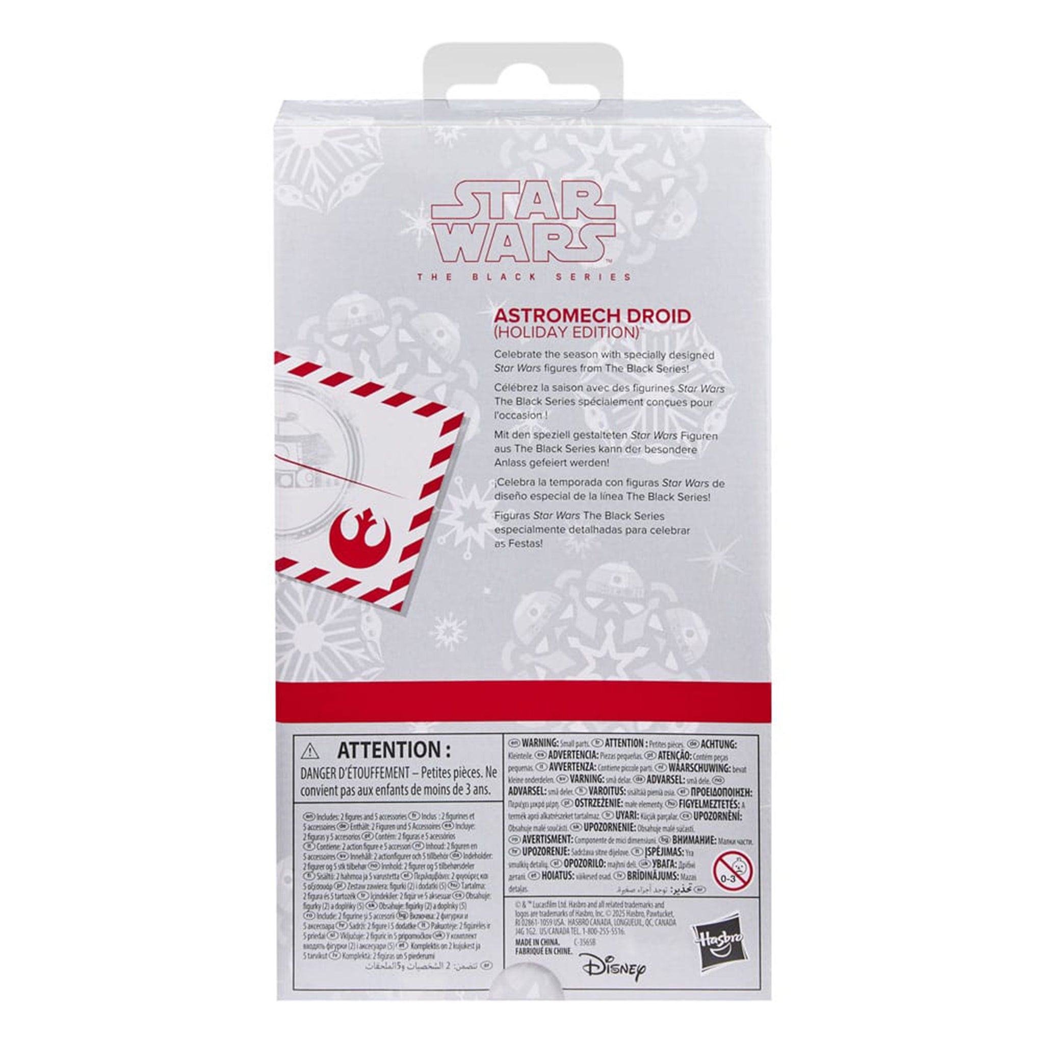 Star Wars Black Series Holiday Edition Astromech Droid Hasbro Action Figure 2025 15cm