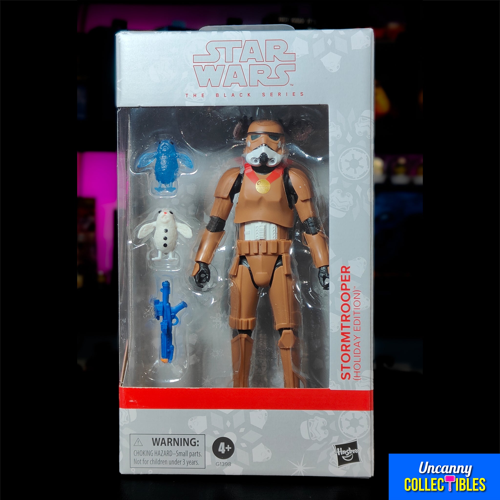 Star Wars Black Series Holiday Edition Stormtrooper Hasbro Action Figure 2025 15cm – Star Wars, Hasbro, 15 cm, 2025, brand new collector item, Uncanny Collectibles Dublin Ireland