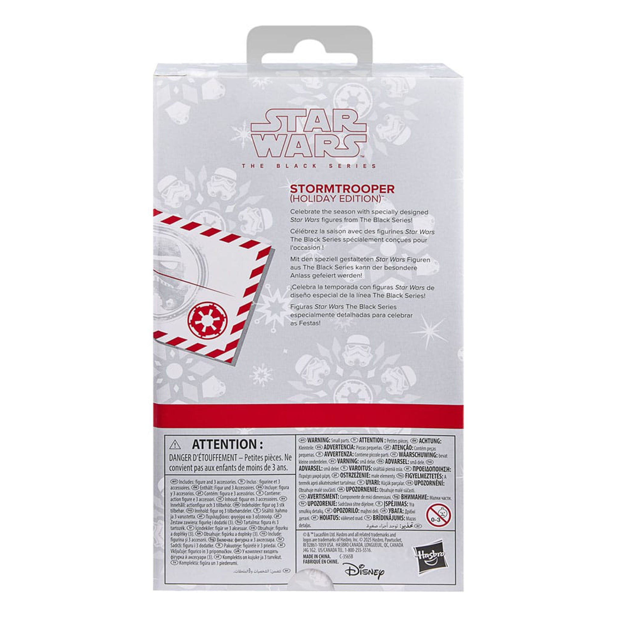 Star Wars Black Series Holiday Edition Stormtrooper Hasbro Action Figure 2025 15cm