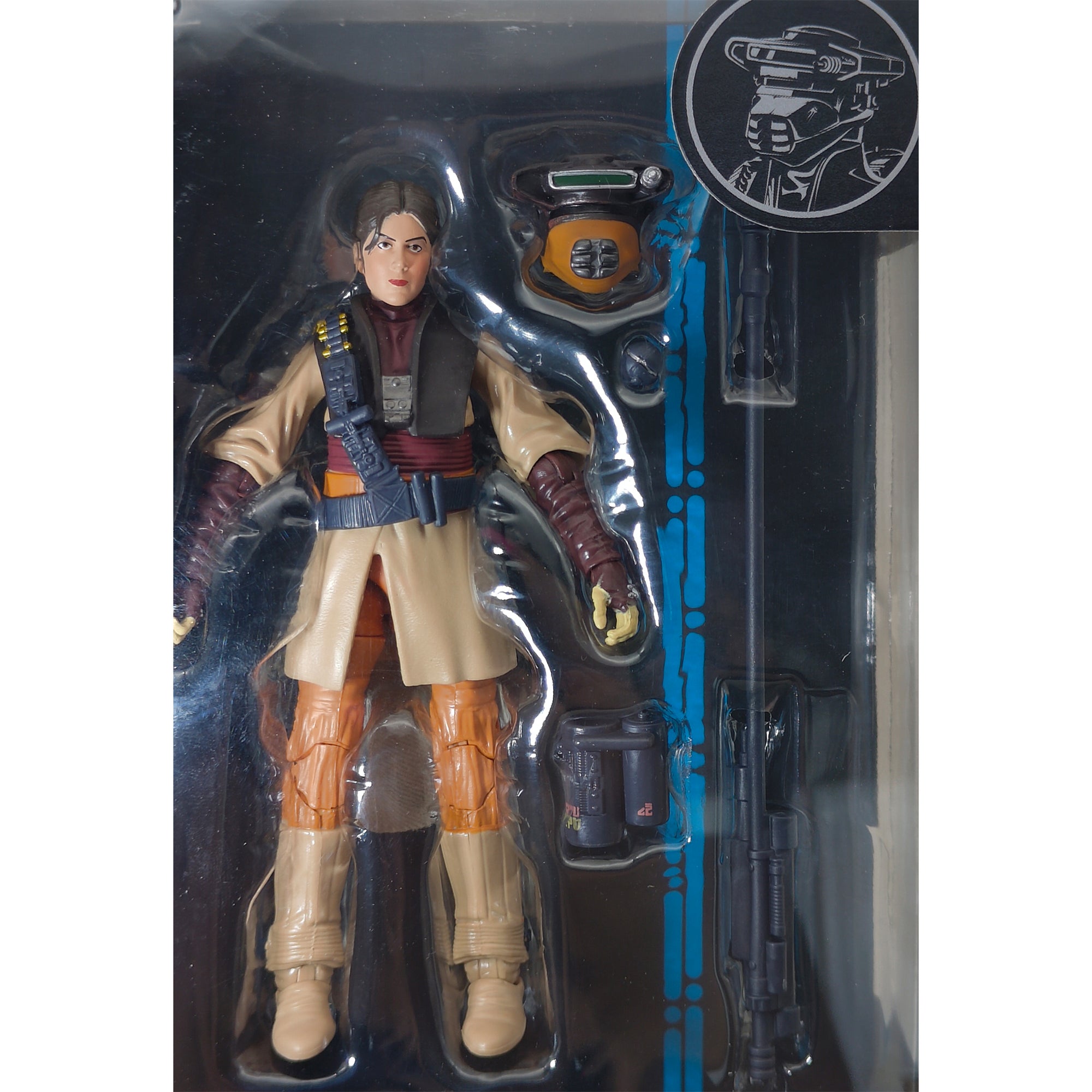 Star Wars Black Series Princess Leia Organa Boushh #16  Blue Wave Hasbro Action Figure 2015 15cm