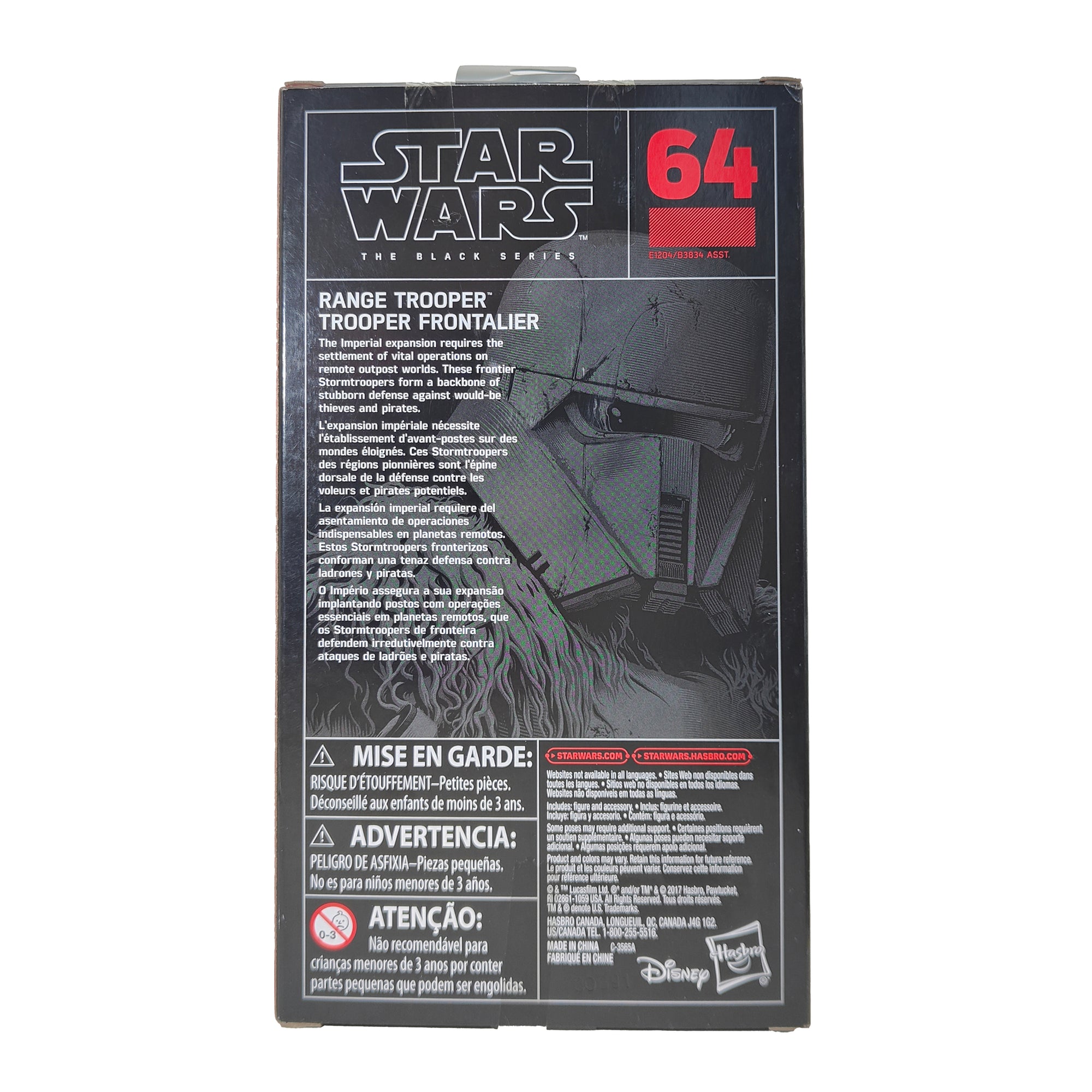 Star Wars Black Series Range Trooper Hasbro Action Figure 2018 15cm