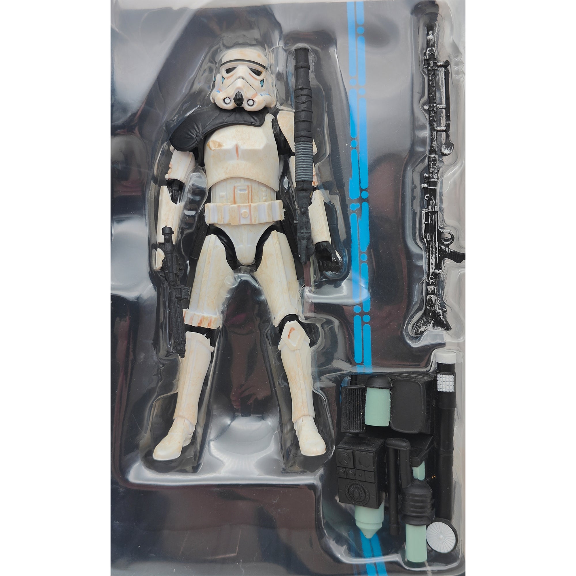 Star Wars Black Series Sandtrooper Corporal #1  Blue Wave Hasbro Action Figure 2014 15cm