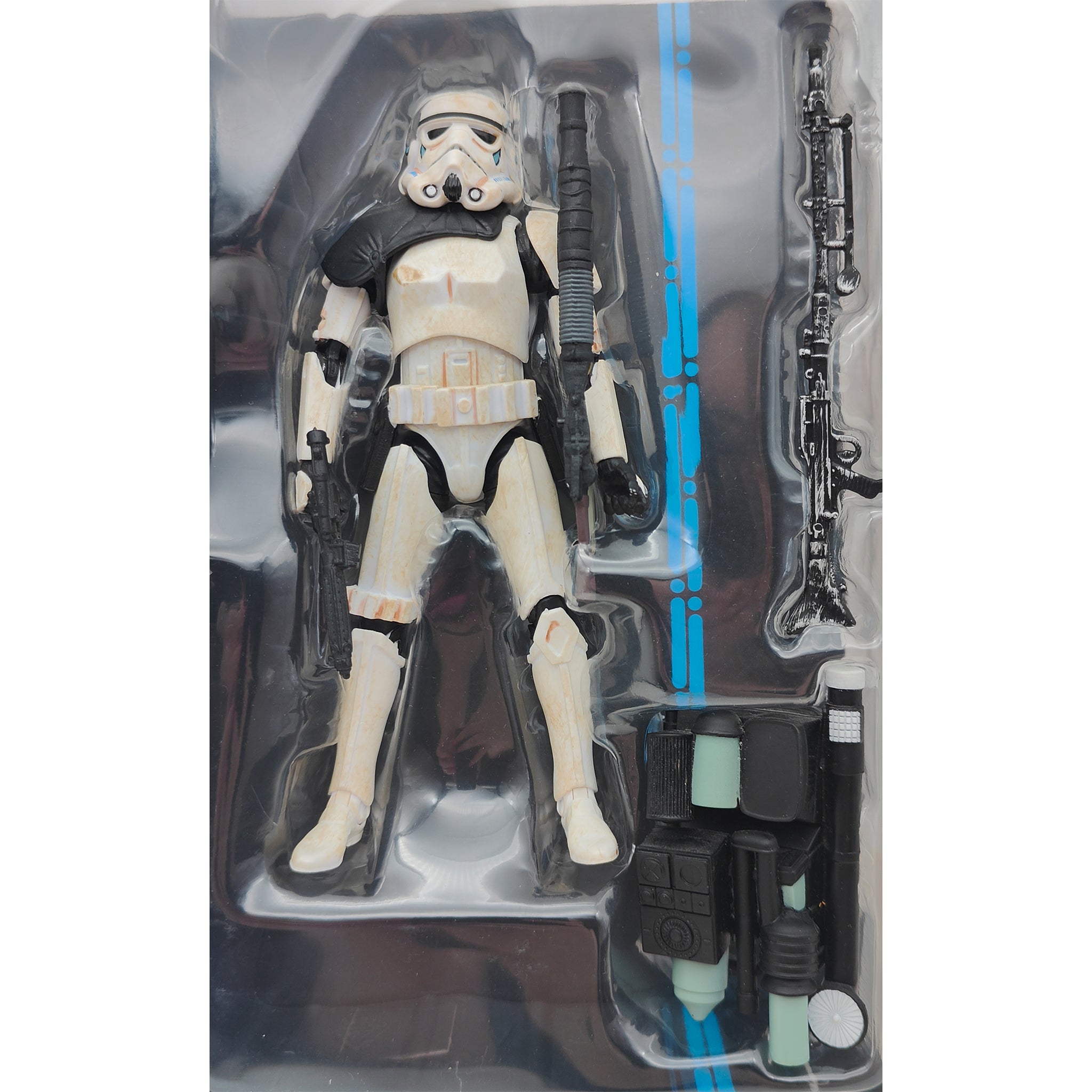 Star Wars Black Series Sandtrooper Corporal #1  Blue Wave Hasbro Action Figure 2014 15cm – Star Wars, Hasbro, 15 cm, 2014, pre-owned collector piece, Uncanny Collectibles Dublin Ireland