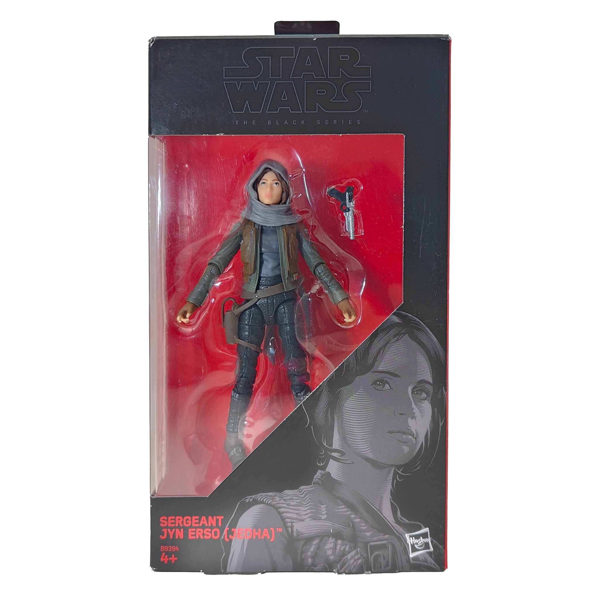 Star Wars Black Series Sergeant Jyn Erso Jedha Hasbro Action Figure 2016 15cm – Star Wars, Hasbro, 15 cm, 2016, pre-owned collector piece, Uncanny Collectibles Dublin Ireland