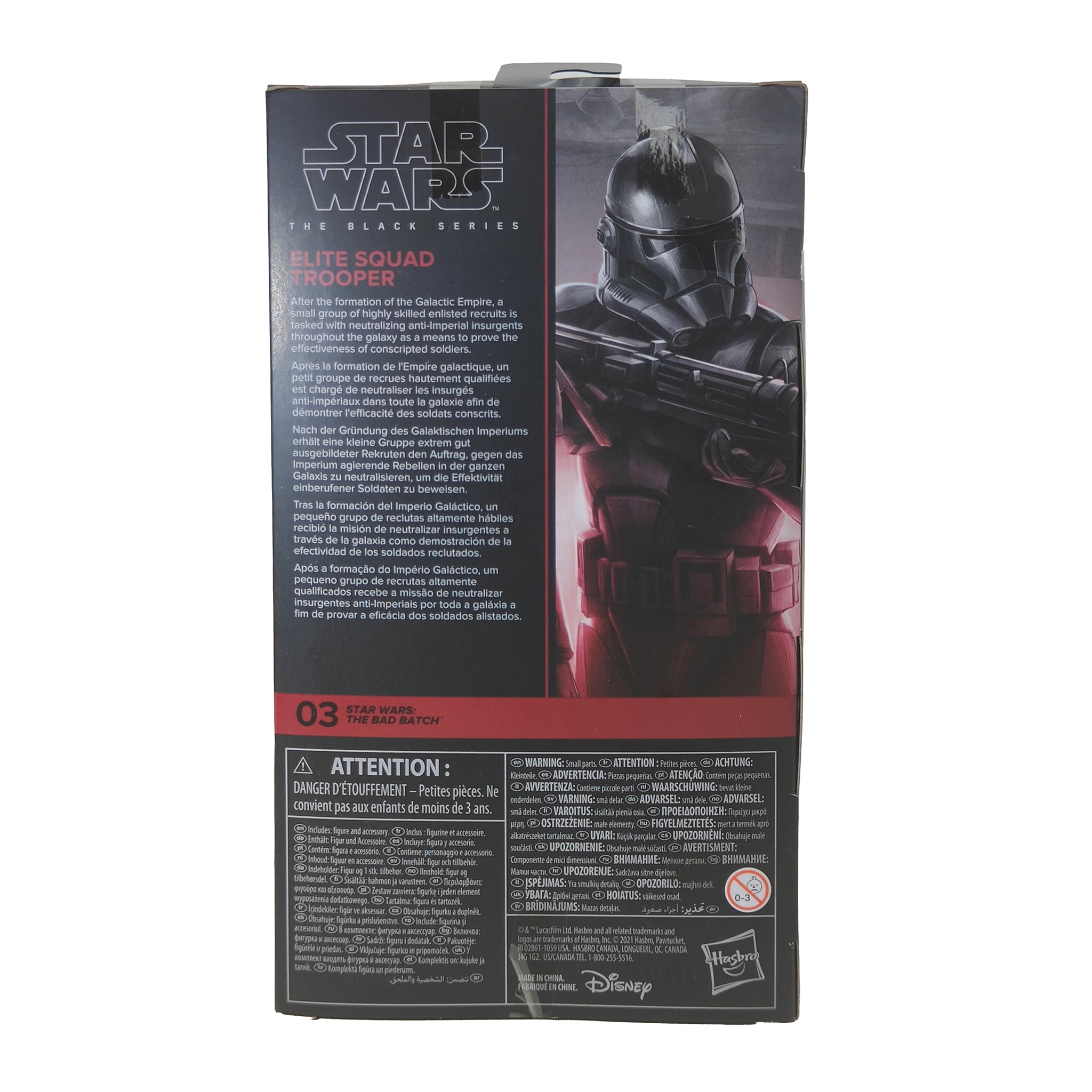 Star Wars The Bad Batch Black Series Elite Squad Trooper Hasbro Action Figure 2021 15cm – Star Wars, Hasbro, 15 cm, 2021, pre-owned collector piece, Uncanny Collectibles Dublin Ireland