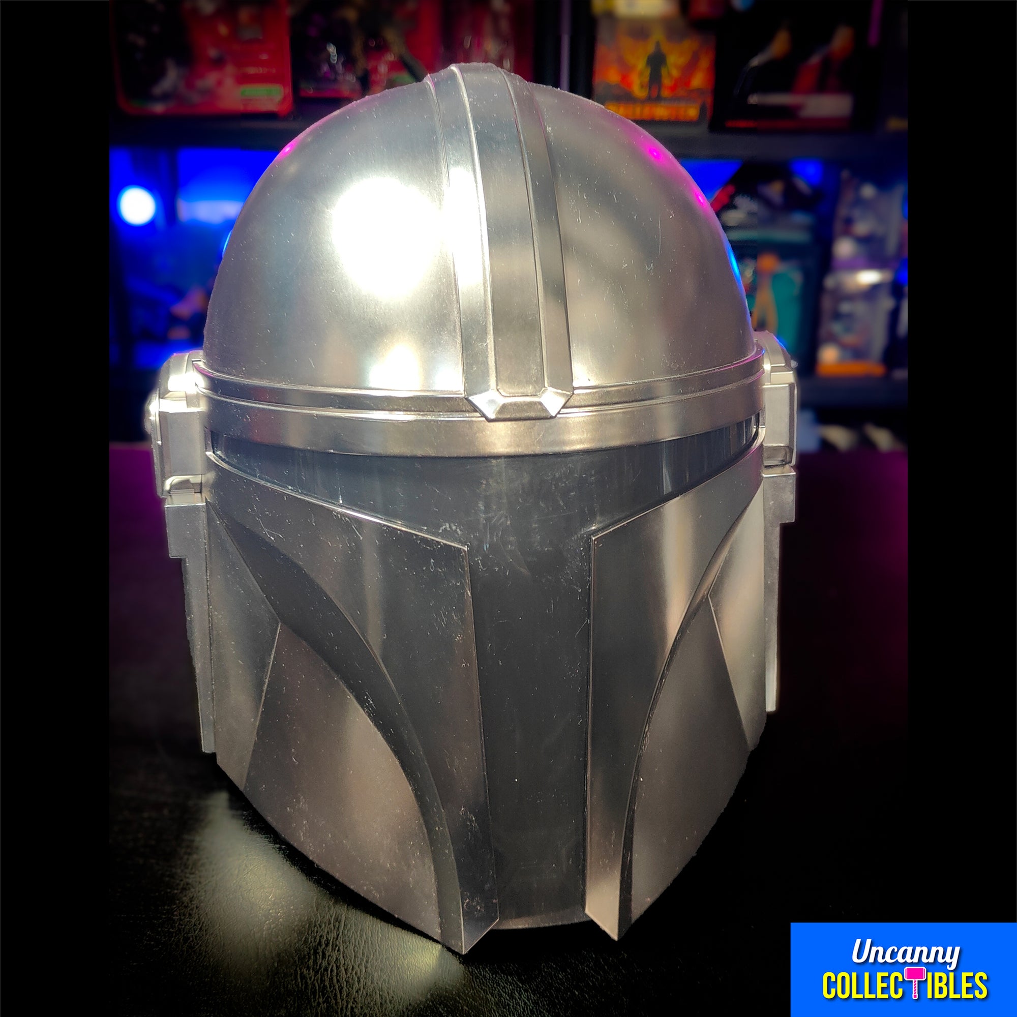Star Wars Black Series  The Mandalorian Electronic Helmet Hasbro 2021