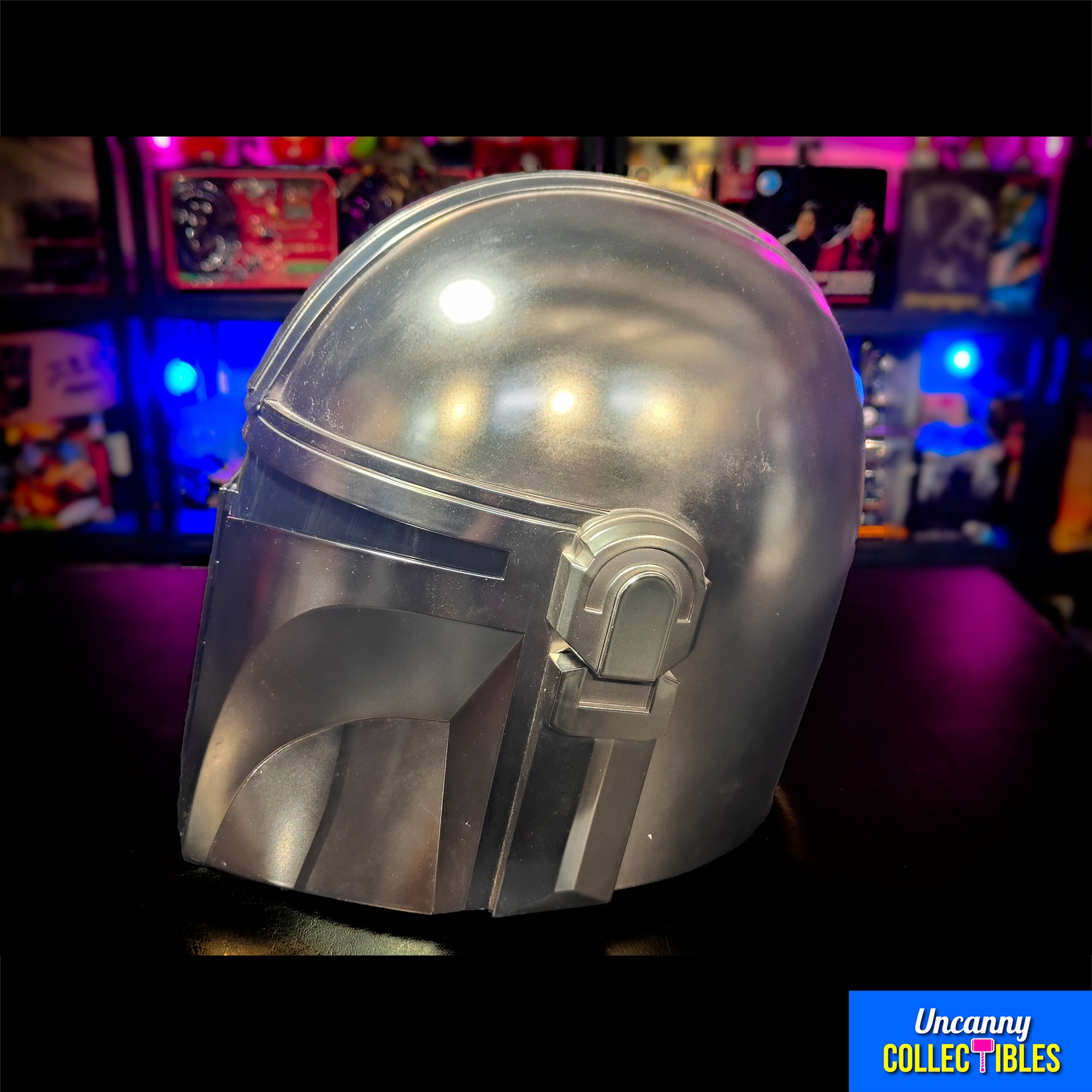 Star Wars Black Series  The Mandalorian Electronic Helmet Hasbro 2021
