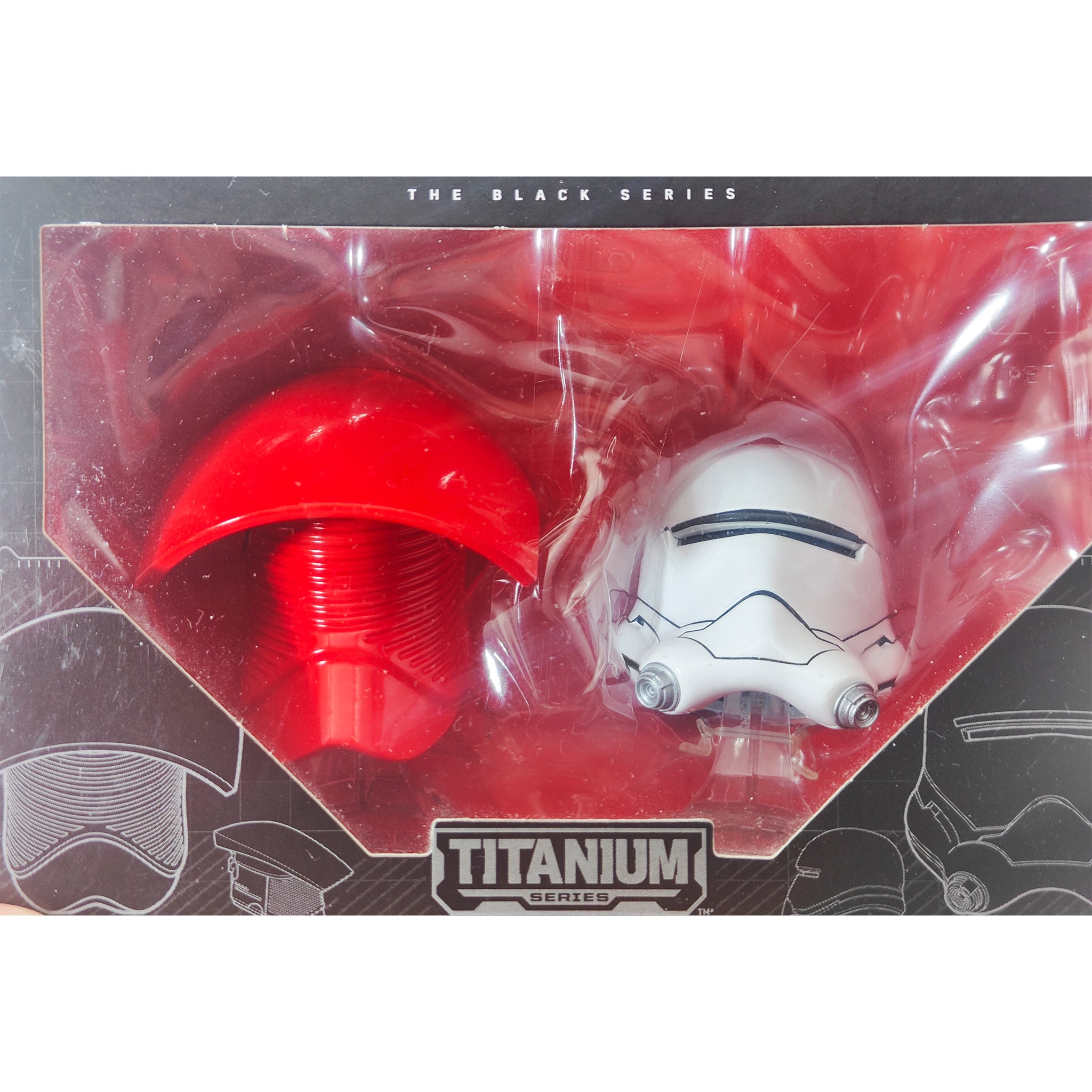 Star Wars Black Series Titanium Helmets Praetorian Guard Flametrooper Mini Replicas
