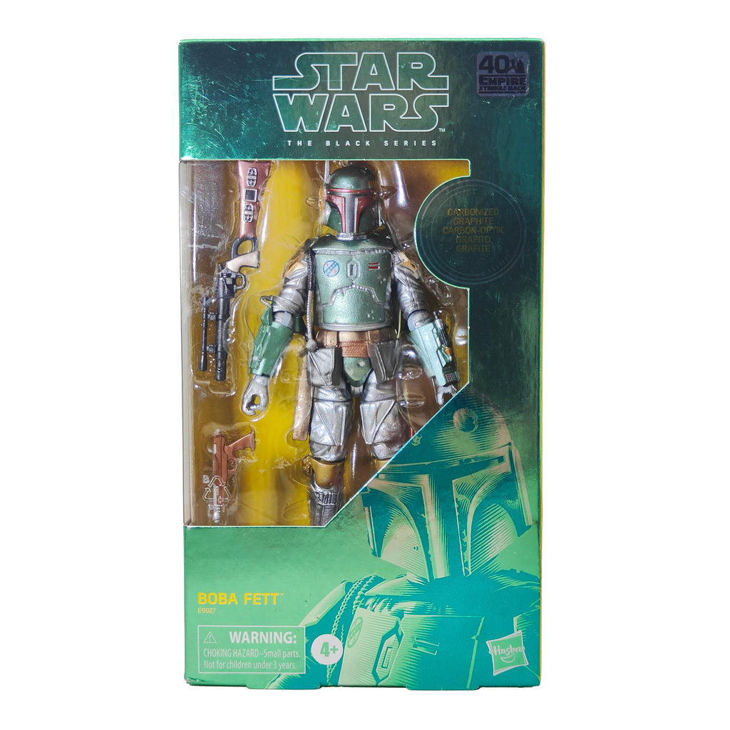 Star Wars Boba Fett Carbonized Black Series Hasbro Action Figure 2020