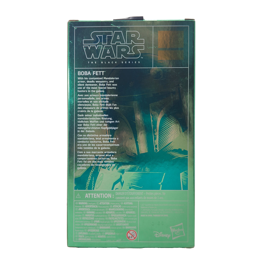 Star Wars Boba Fett Carbonized Black Series Hasbro Action Figure 2020