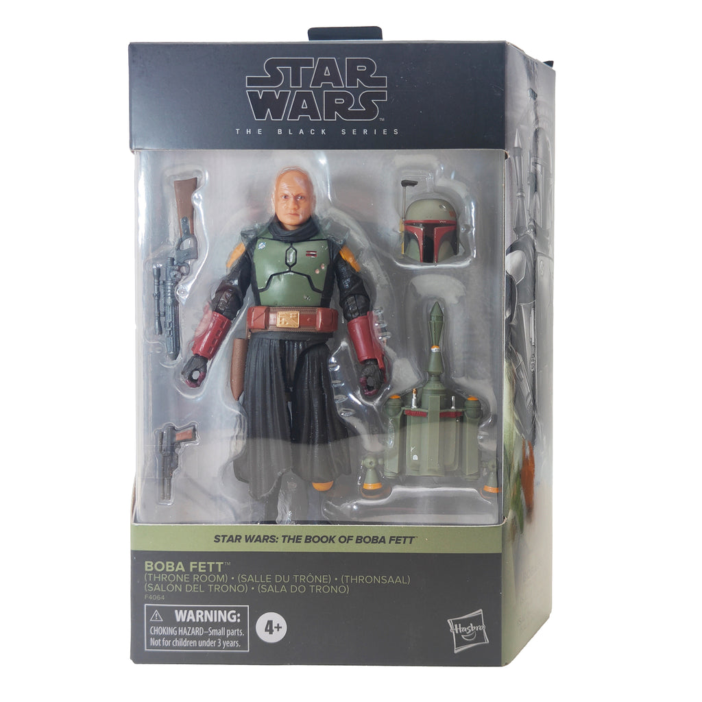 Star Wars Boba Fett Throne Room Black Series Deluxe Action Figure 2022