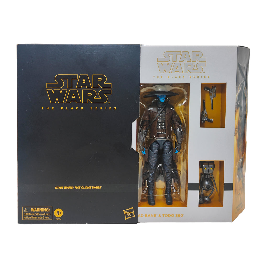 Star Wars Cad Bane and Todo 360 The Clone Wars Black Series Deluxe Figure Set