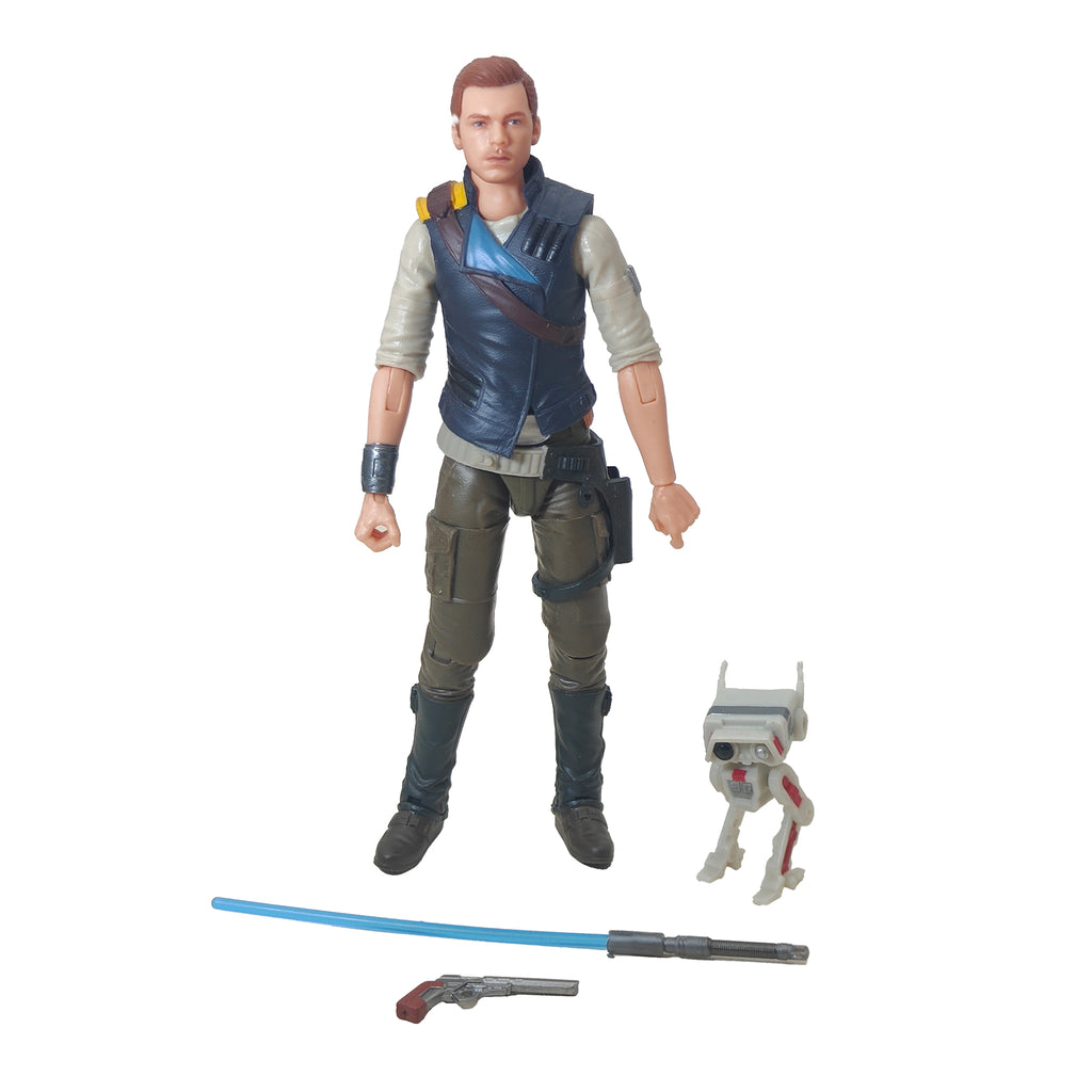 Star Wars Cal Kestis Jedi Survivor Black Series Hasbro Action Figure 2023, 15cm, pre-owned