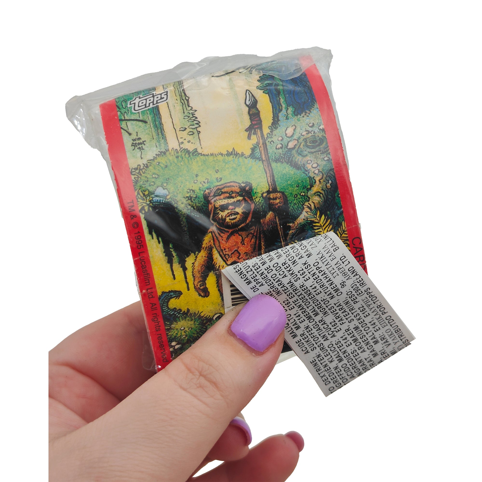 Star Wars Set Of 12 Candy Containers With Topps Collector Cards 1995