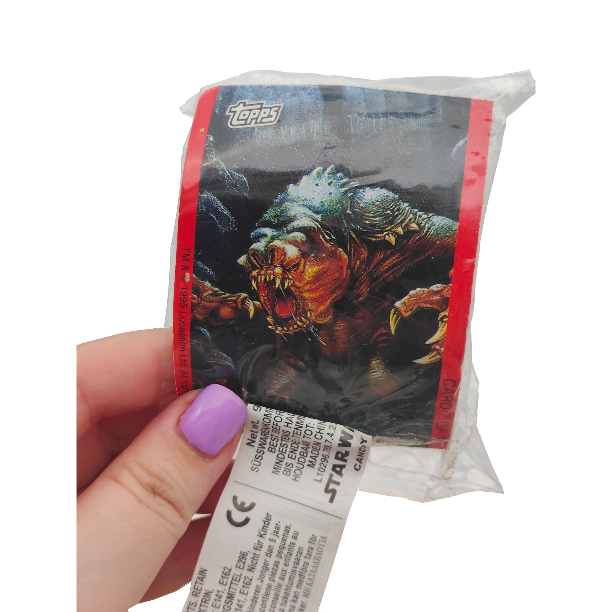 Star Wars Set Of 12 Candy Containers With Topps Collector Cards 1995