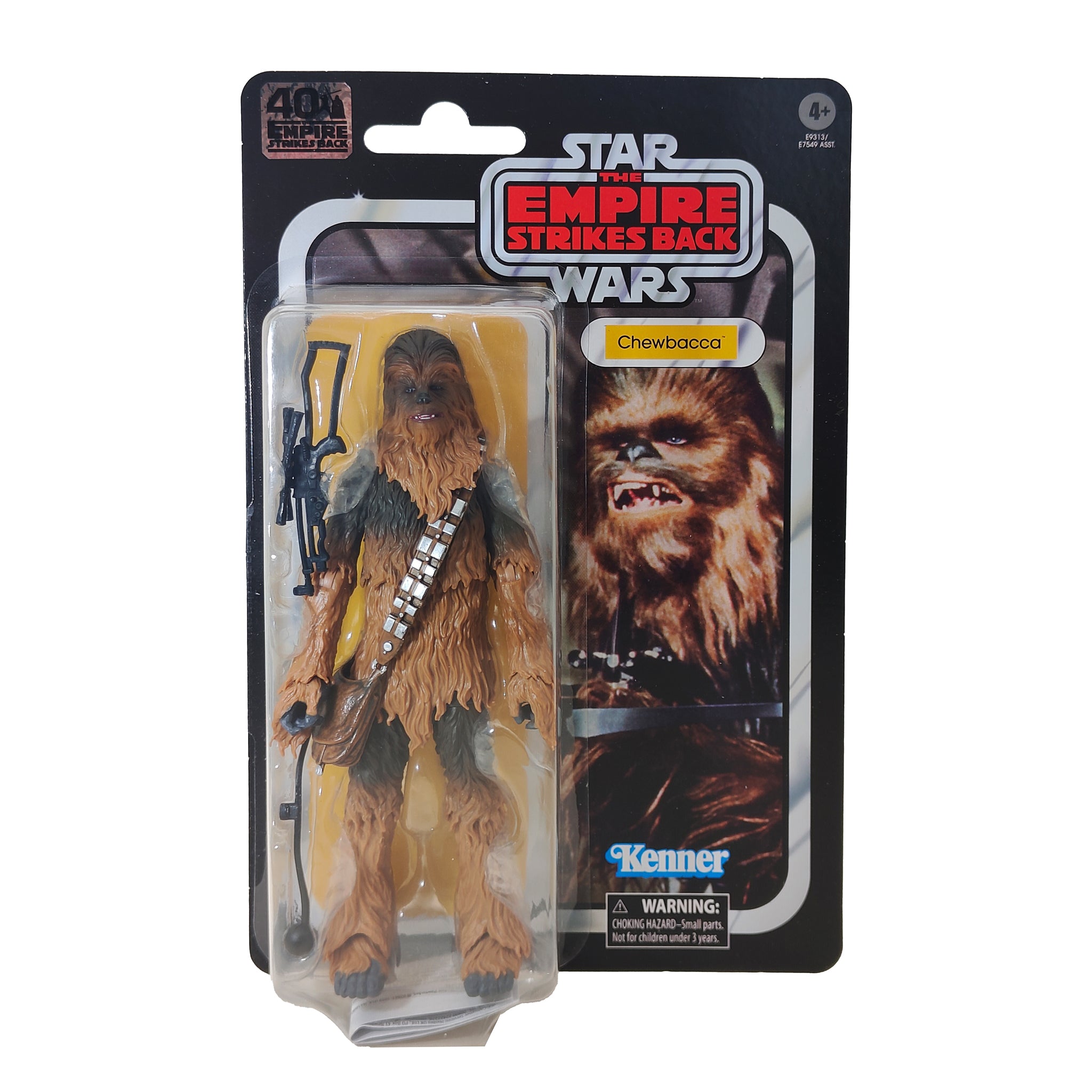 Star Wars Chewbacca Empire Strikes Back 40th Anniversary Black Series Figure, 16.5cm, 2020, Hasbro, pre-owned