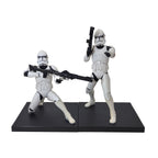 Star Wars Clone Trooper 2 Pack Kotobukiya ARTFX+ 1/10 Statue 2011 Incomplete