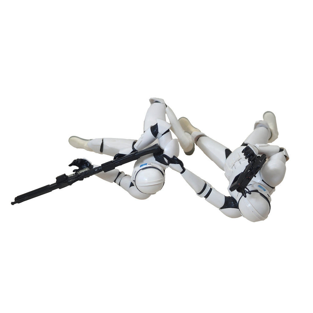 Star Wars Clone Trooper 2 Pack Kotobukiya ARTFX+ 1/10 Statue 2011 Incomplete