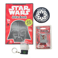 Star Wars Collectibles Bundle Joke Book Patch Pin Keyring