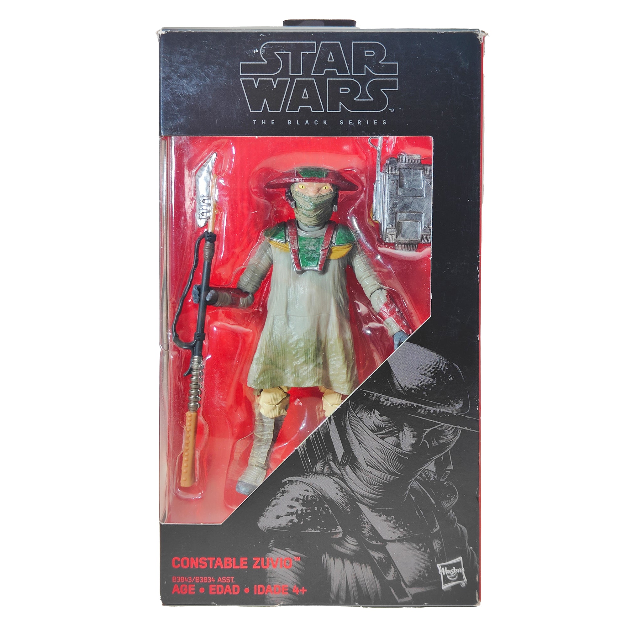 Star Wars Constable Zuvio The Force Awakens Black Series Action Figure 2015
