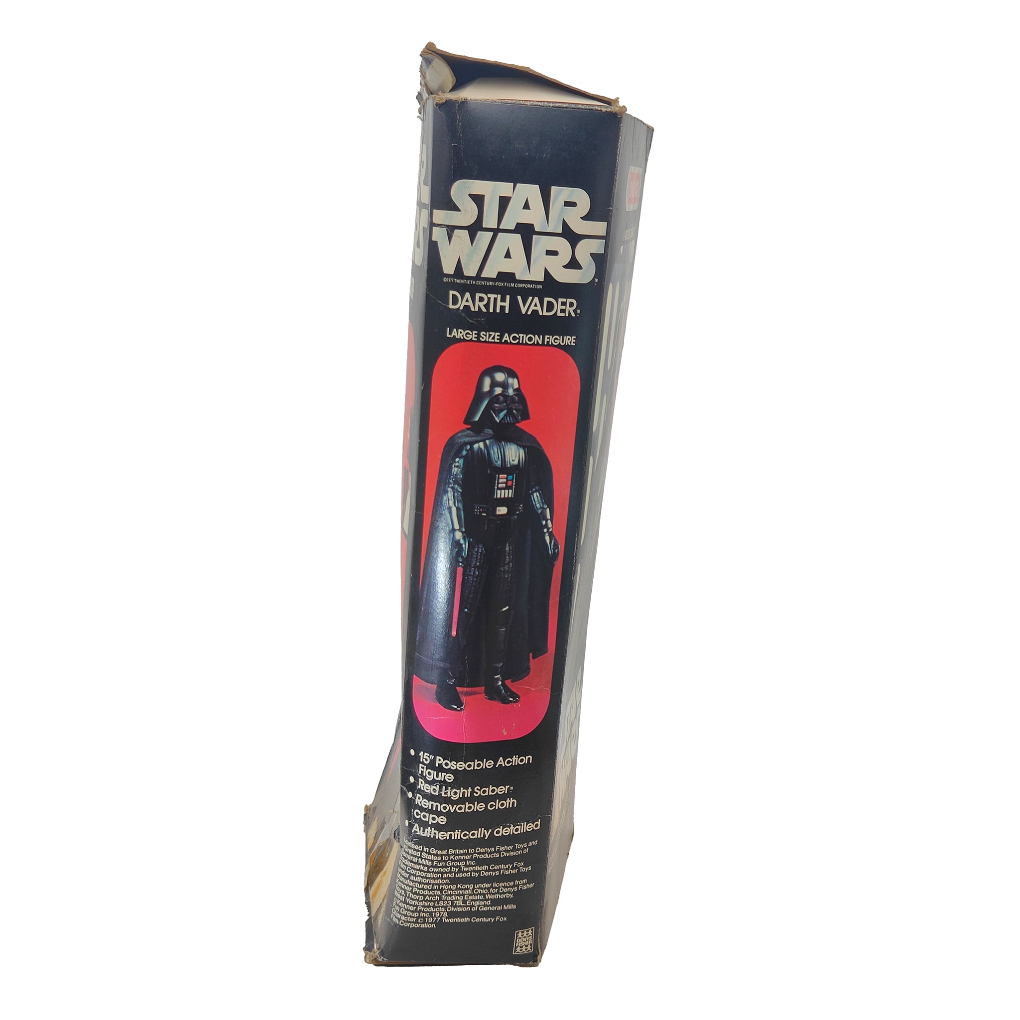 Star Wars Darth Vader Large Size Deny Fisher Action Figure 1978 38cm – Star Wars, Kenner, 38 cm, 1978, pre-owned collector piece, Uncanny Collectibles Dublin Ireland