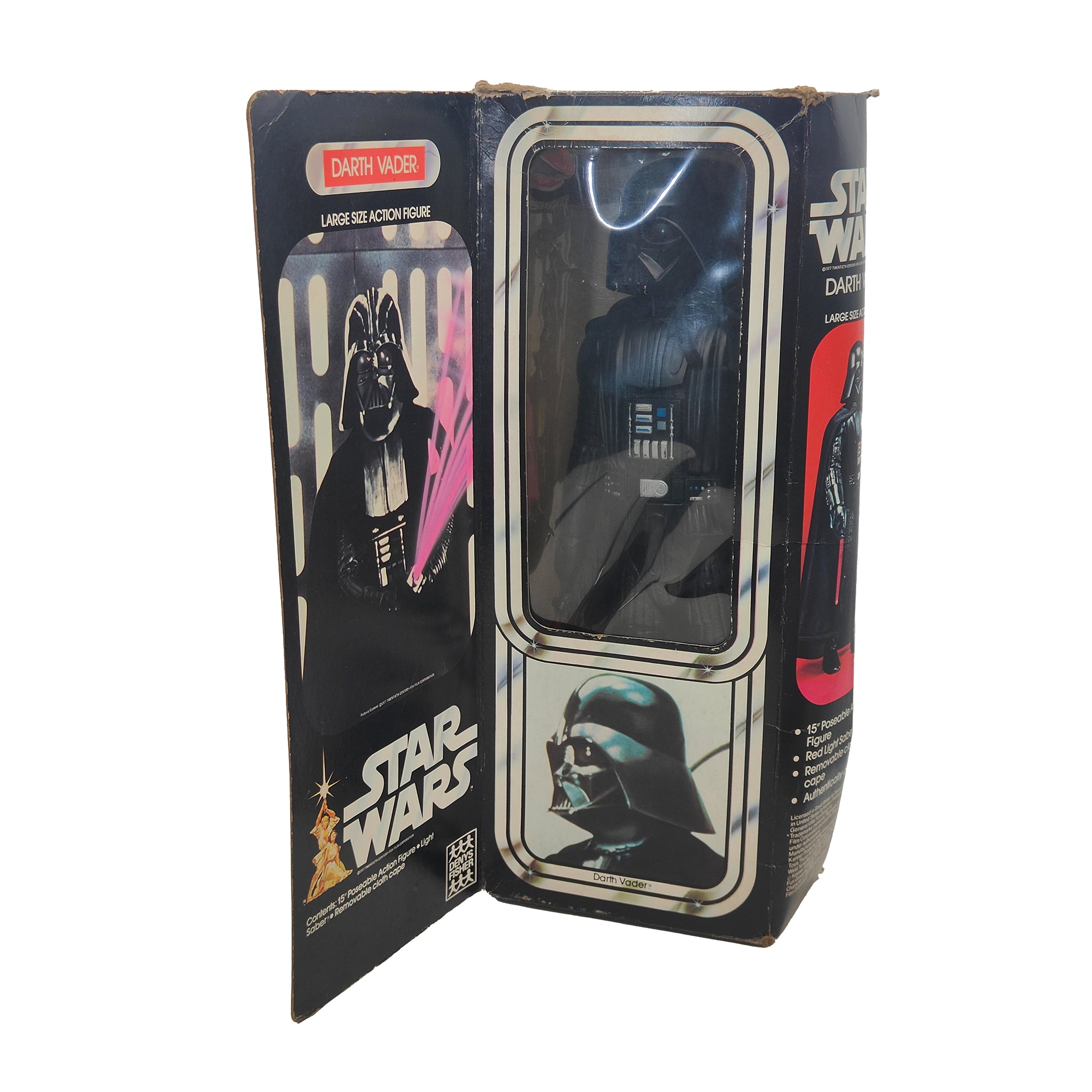 Star Wars Darth Vader Large Size Deny Fisher Action Figure 1978 38cm – Star Wars, Kenner, 38 cm, 1978, pre-owned collector piece, Uncanny Collectibles Dublin Ireland