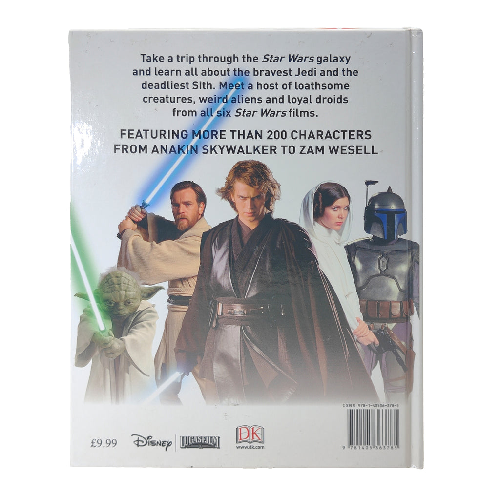 Star Wars DK Character Encyclopedia Hardcover 200 Characters