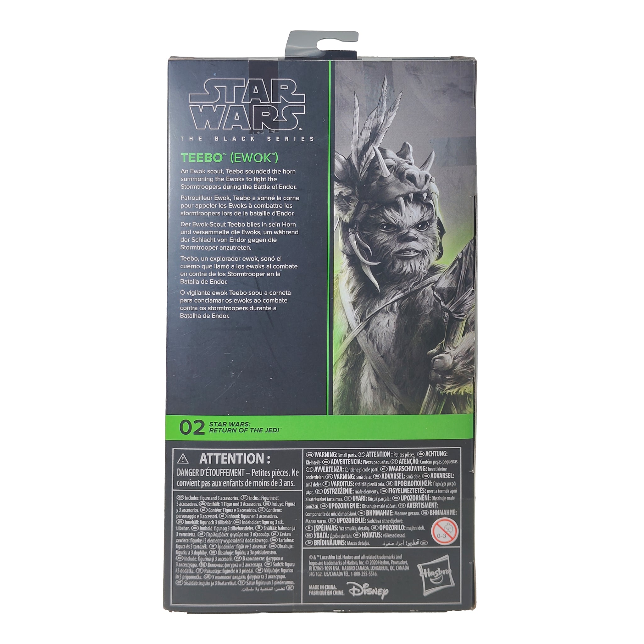 Star Wars Empire Strikes Back Black Series Teebo Ewok Hasbro Action Figure 2020 15cm – Star Wars, Hasbro, 15 cm, 2020, pre-owned collector piece, Uncanny Collectibles Dublin Ireland