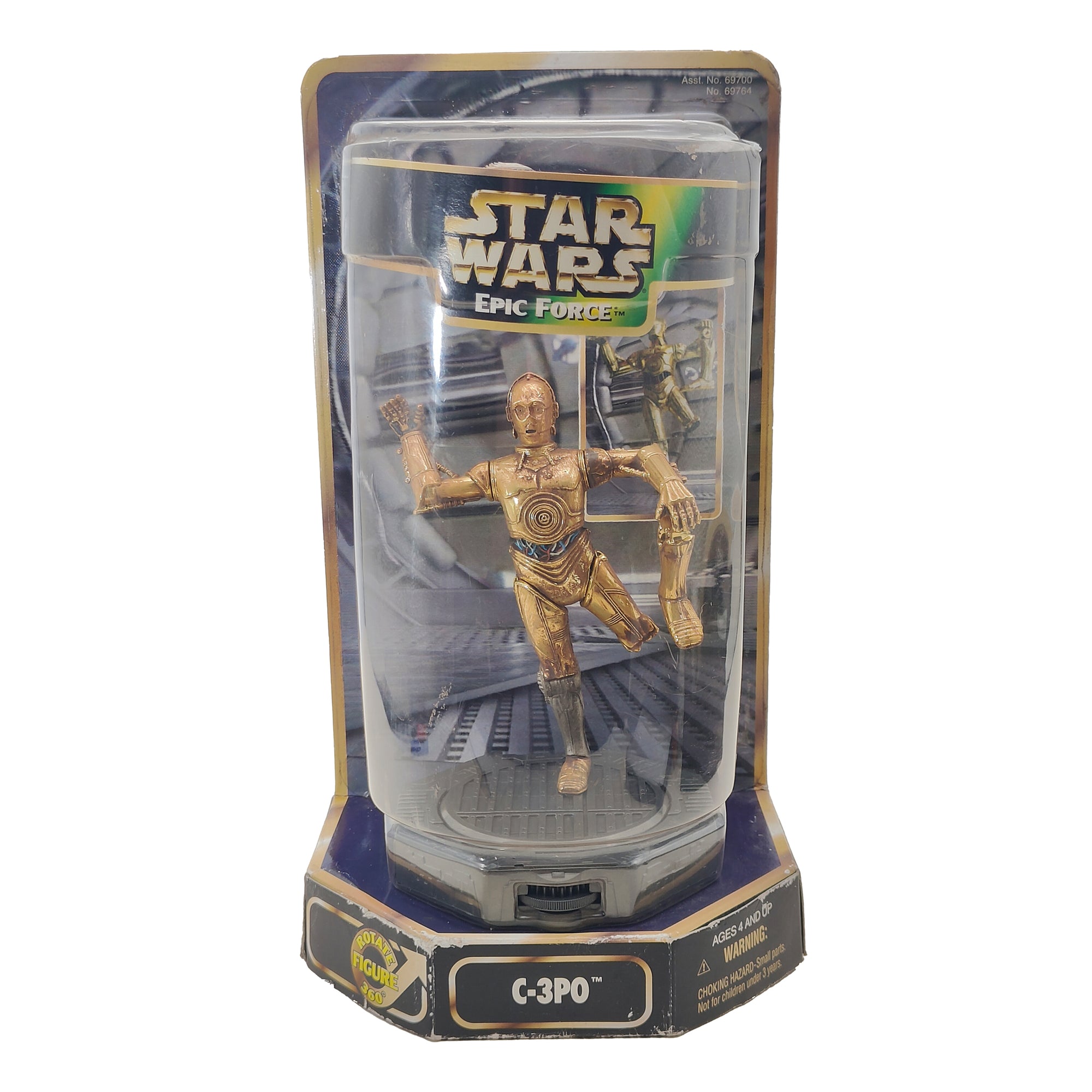 Star Wars Epic Force C3P0 Rotating Hasbro Figure 1997 16cm