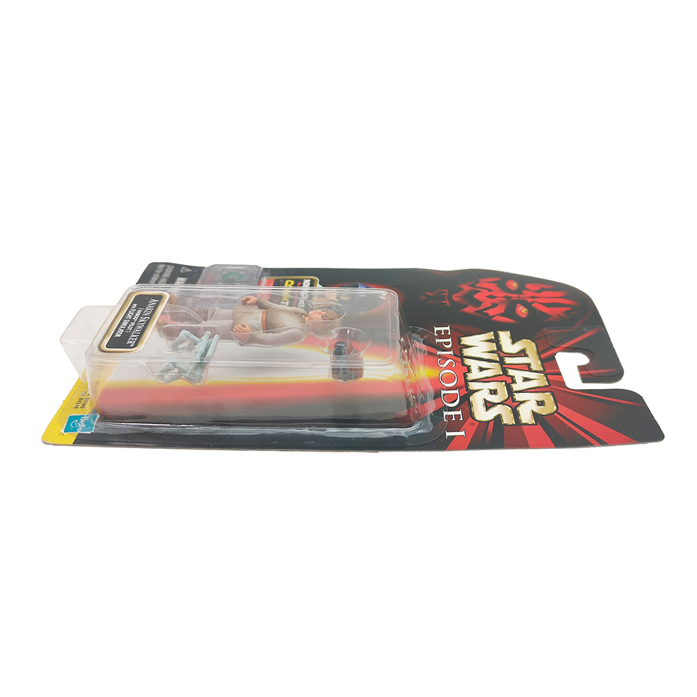 Star Wars Episode 1 Anakin Skywalker Naboo Pilot CommTech Chip 3.75 Inch Action Figure Hasbro 1999 – Star Wars, Hasbro, 9.5 cm, 1999, pre-owned collector piece, Uncanny Collectibles Dublin Ireland