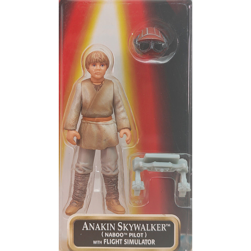 Star Wars Episode 1 Anakin Skywalker Naboo Pilot CommTech Chip 3.75 Inch Action Figure Hasbro 1999 – Star Wars, Hasbro, 9.5 cm, 1999, pre-owned collector piece, Uncanny Collectibles Dublin Ireland