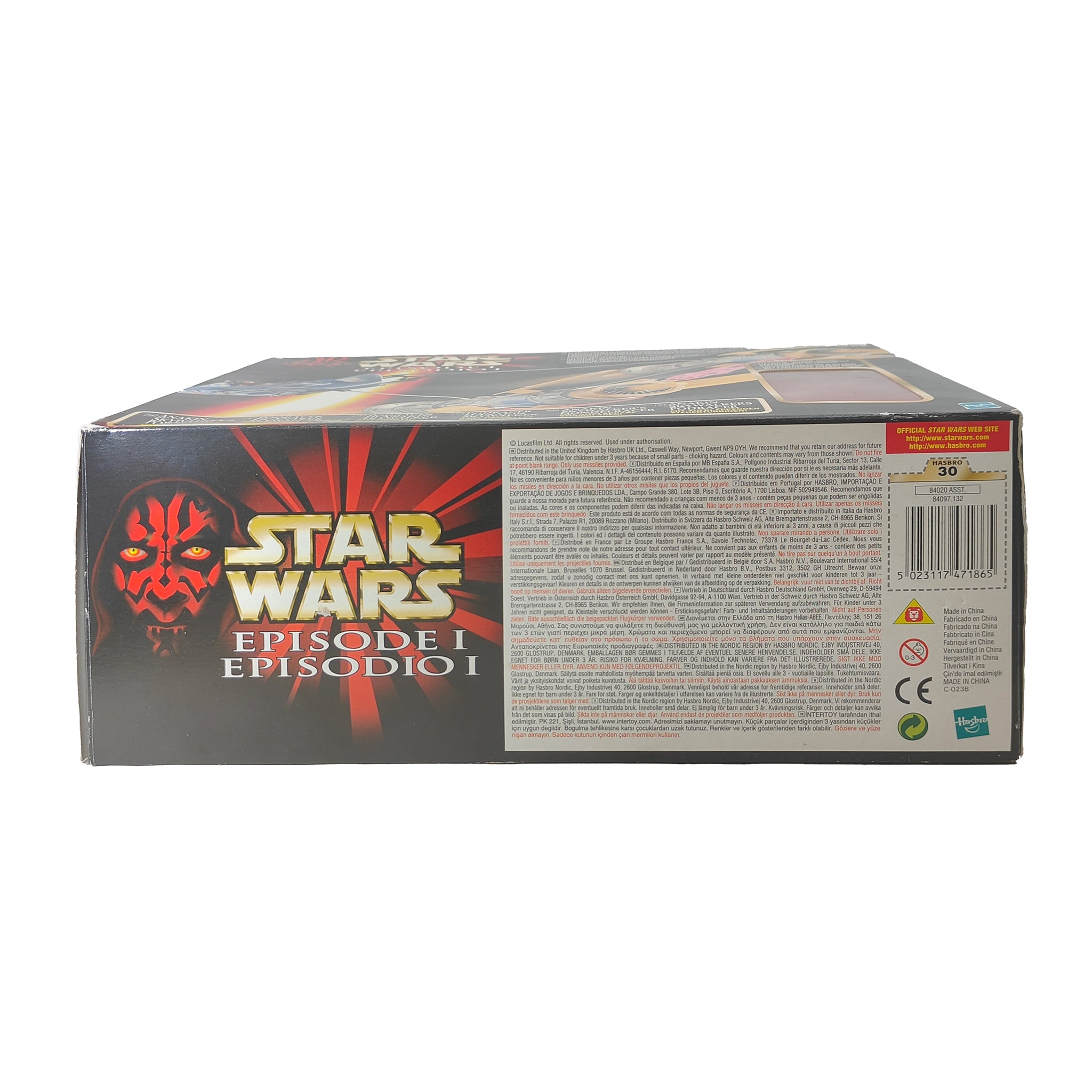 Star Wars Episode 1 Anakin Skywalkers Podracer 3.75 Inch Scale Vehicle 1999 – Star Wars, Hasbro, 9.5 cm, 1999, pre-owned collector piece, Uncanny Collectibles Dublin Ireland