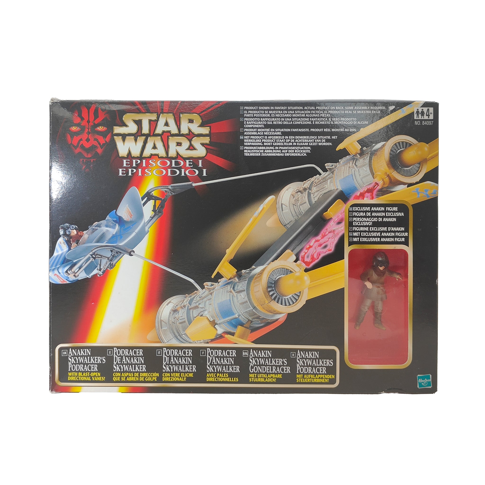 Star Wars Episode 1 Anakin Skywalkers Podracer 3.75 Inch Scale Vehicle 1999 – Star Wars, Hasbro, 9.5 cm, 1999, pre-owned collector piece, Uncanny Collectibles Dublin Ireland