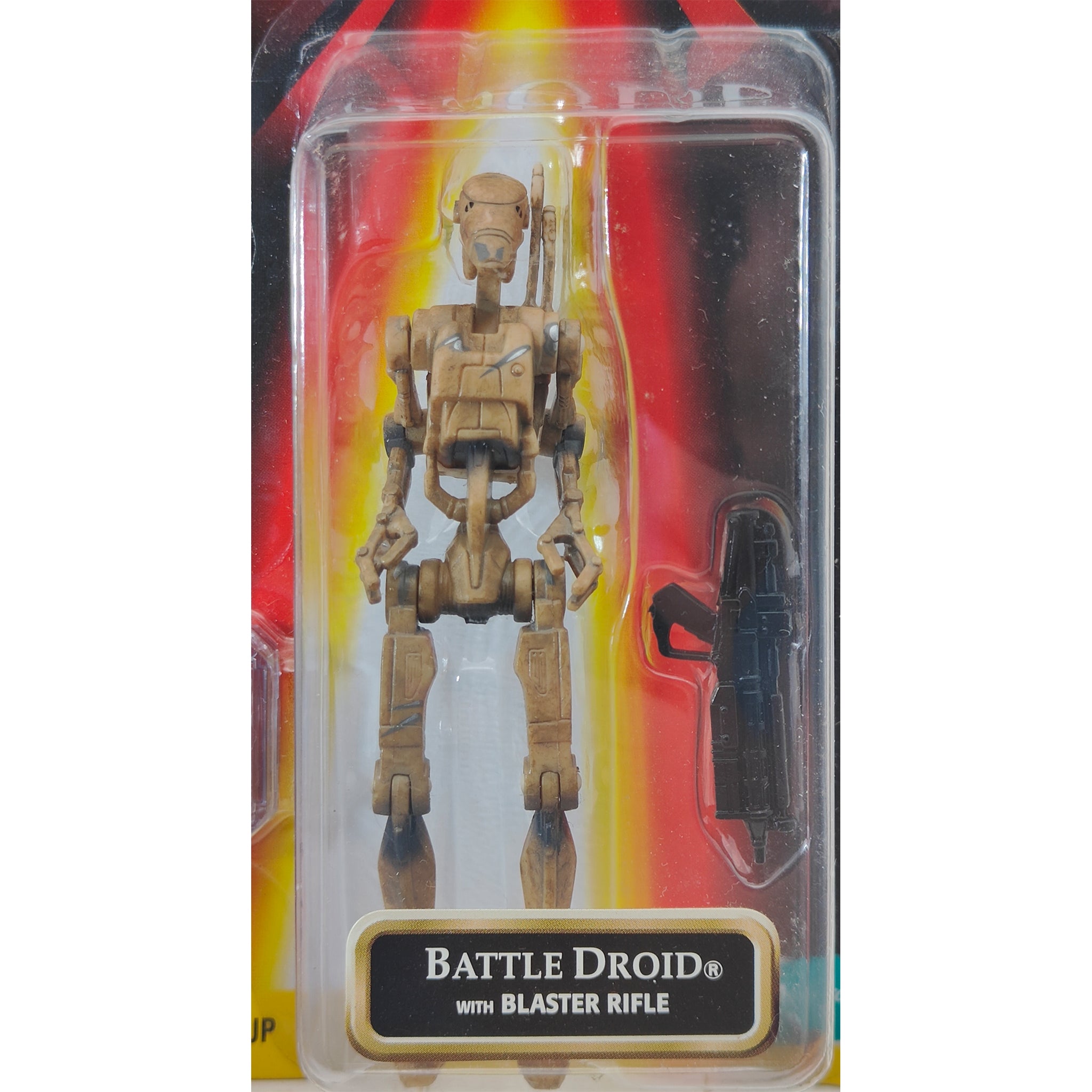 Star Wars Episode 1 Battle Droid Post Battle CommTech Chip 3.75 Inch Action Figure Hasbro 1999 – Star Wars, Hasbro, 9.5 cm, 1999, pre-owned collector piece, Uncanny Collectibles Dublin Ireland