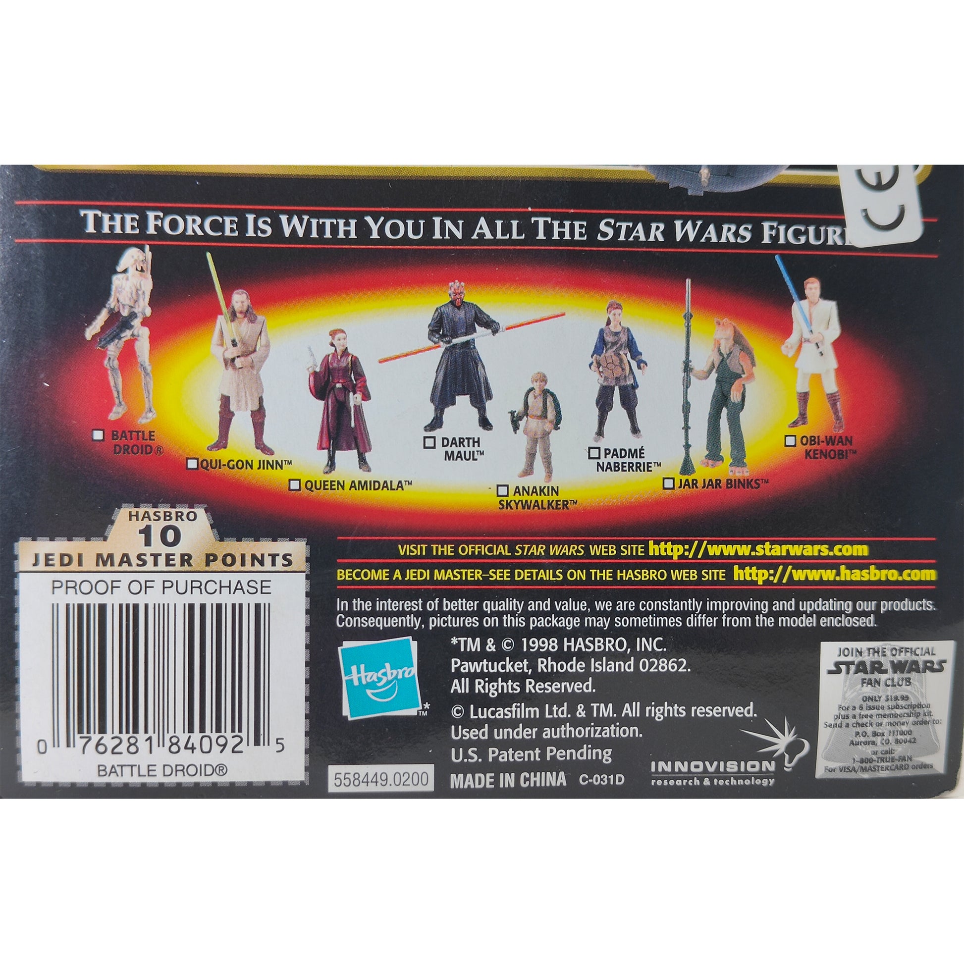 Buy Star Wars Episode 1 Battle Droid Pre Battle CommTech Chip 3.75 Inch Action Figure Hasbro 1999 online at Uncanny Collectibles - Fast Delivery from Ireland
